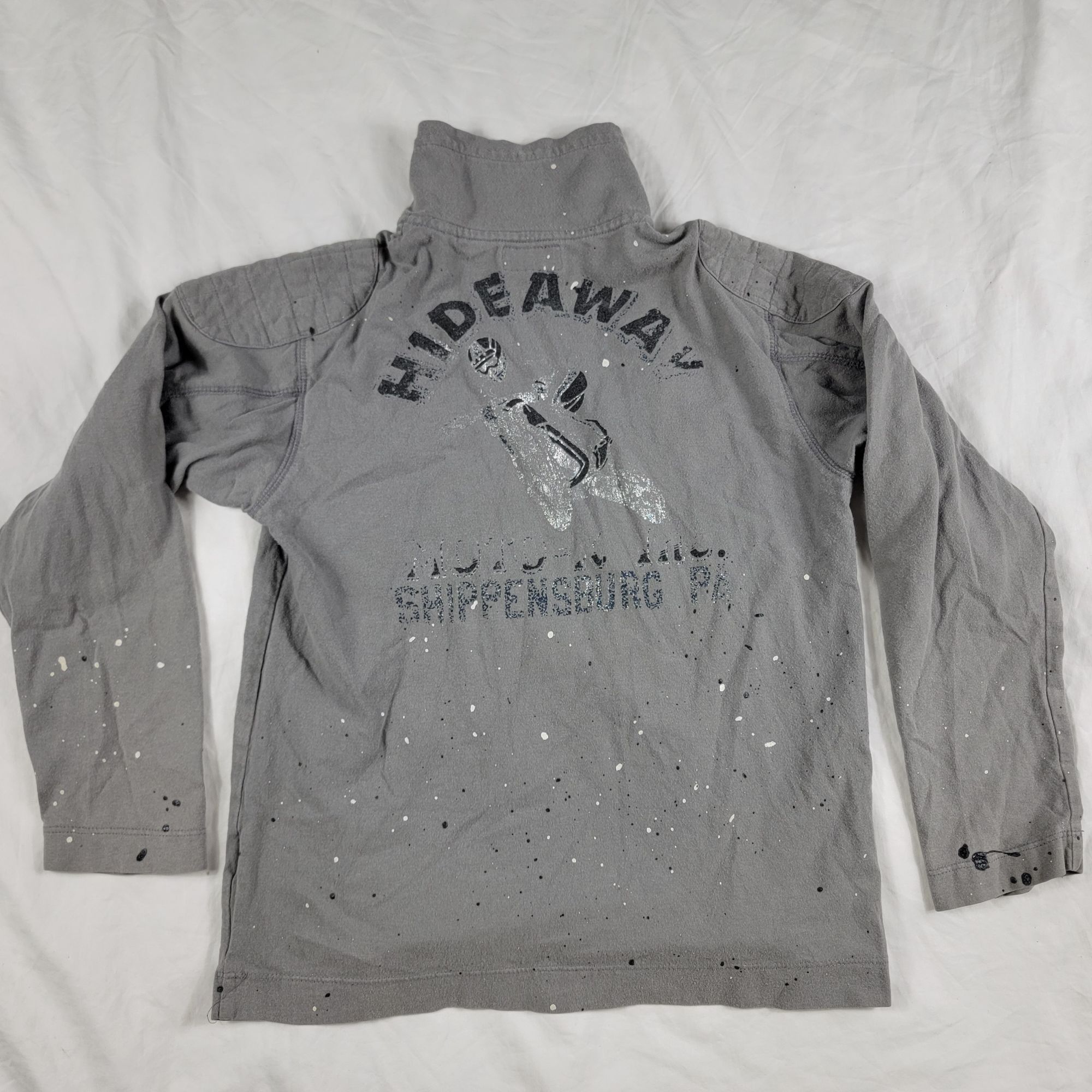 Other Racer Hideaway Shippensburg PA Womens 10 Gray Long Sleeve Pu Size L / US 10 / IT 46 - 2 Thumbnail