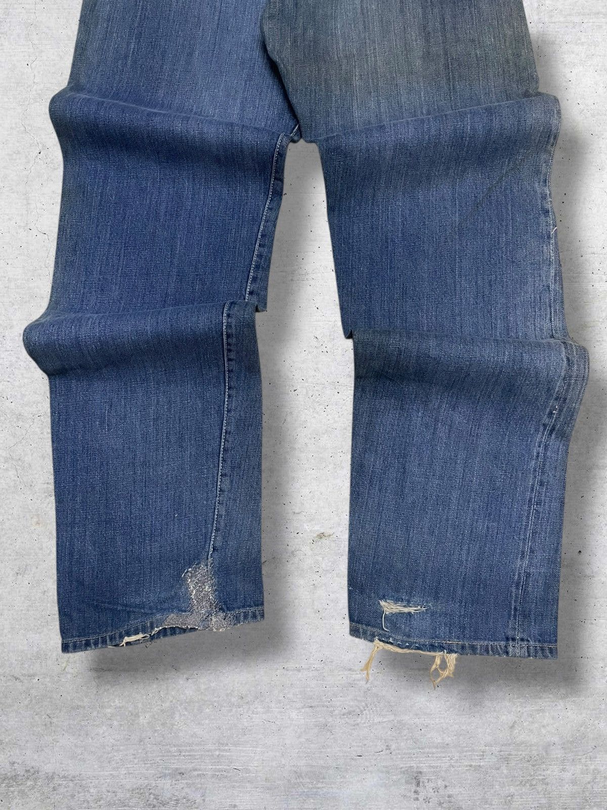 Nepenthes VINTAGE HOGGS BY NEPHENTES OG JAPAN DESIGNER SELVEDGE DENIM Size US 29 - 15 Thumbnail