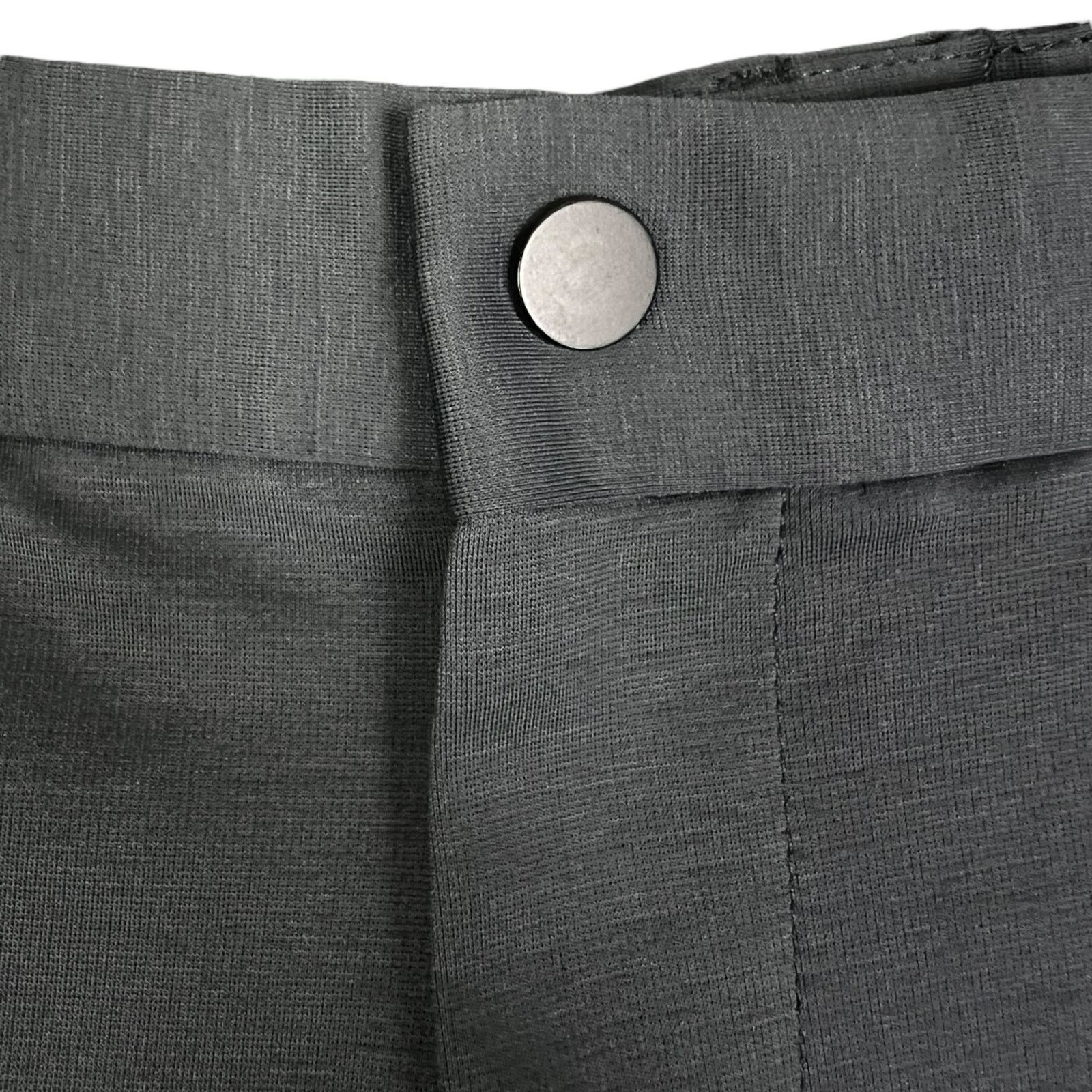 Banana Republic Banana Republic Men 36x32 Dark Gray Slim Stretch Dress Pants Size US 36 / EU 52 - 3 Thumbnail