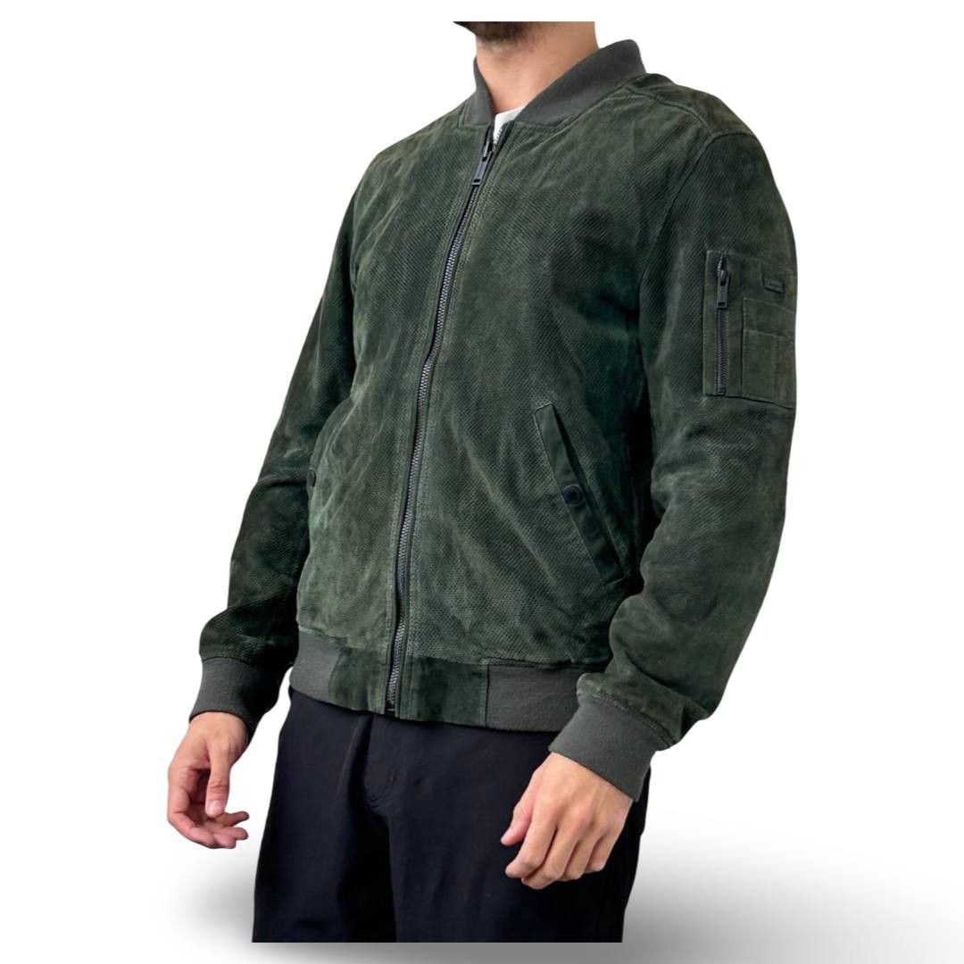 Chevignon Chevignon mesh leather bomber #917 Size US L / EU 52-54 / 3 - 3 Thumbnail
