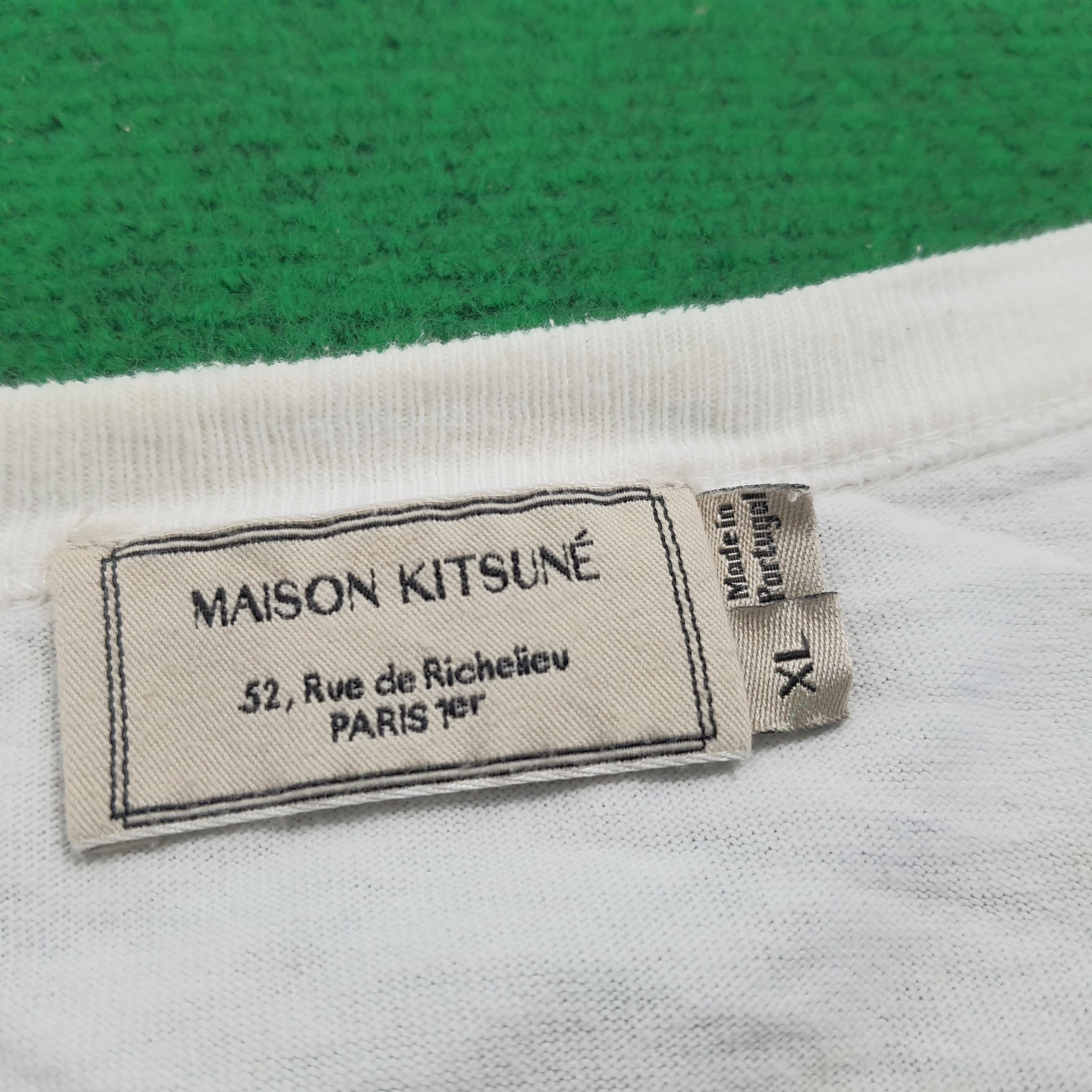 Other Maison Kitsune Spell Out Designer T-shirt Size US L / EU 52-54 / 3 - 5 Thumbnail