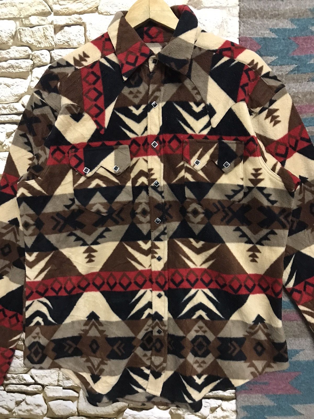 Rockmount Ranch Wear × Vintage Vintage RockMount Ranch Wear Fleece Size US L / EU 52-54 / 3 - 3 Thumbnail