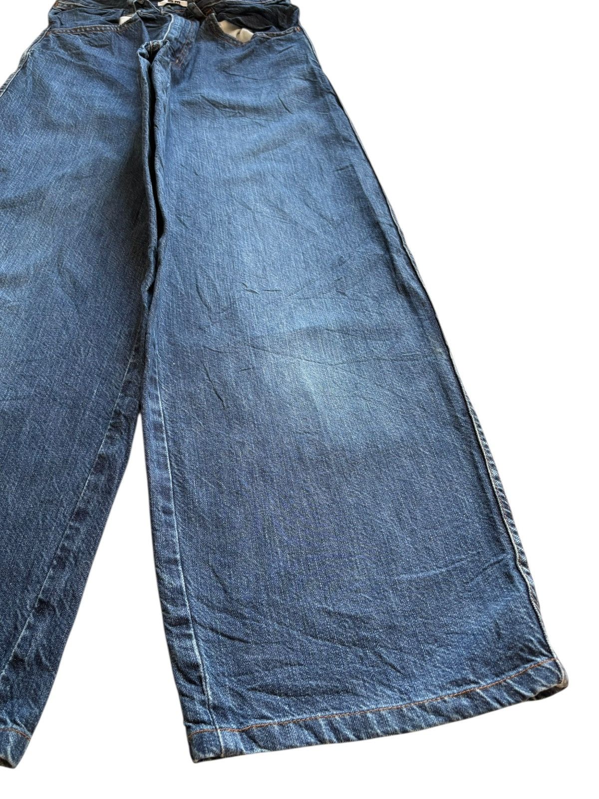 Uniqlo Vintage Uniqlo Blue Wash Baggy Jeans Size US 26 / EU 42 - 7 Thumbnail