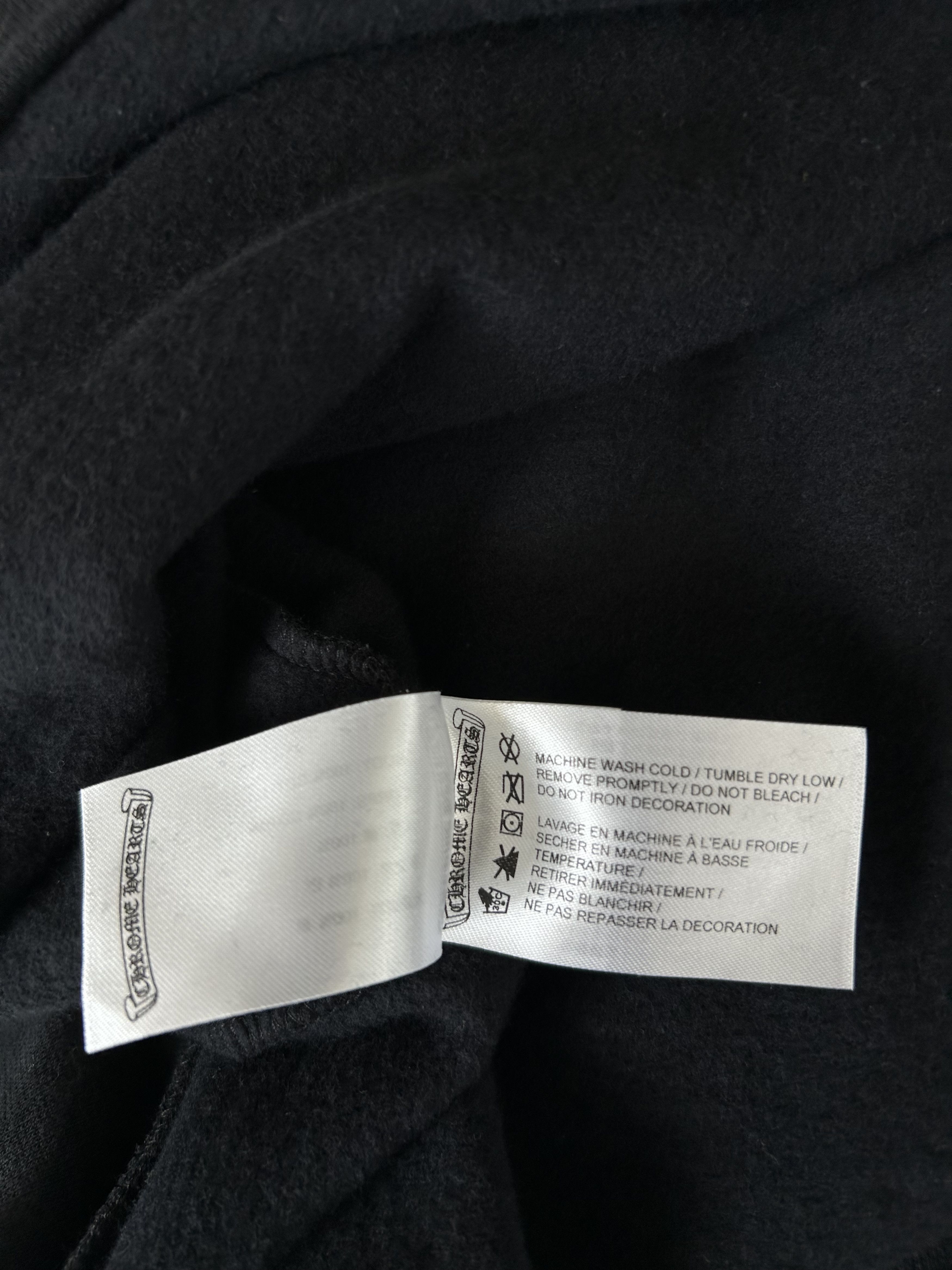 Chrome Hearts Chrome Hearts Black Miami Exclusive Cross Logo Hoodie Size US M / EU 48-50 / 2 - 5 Thumbnail