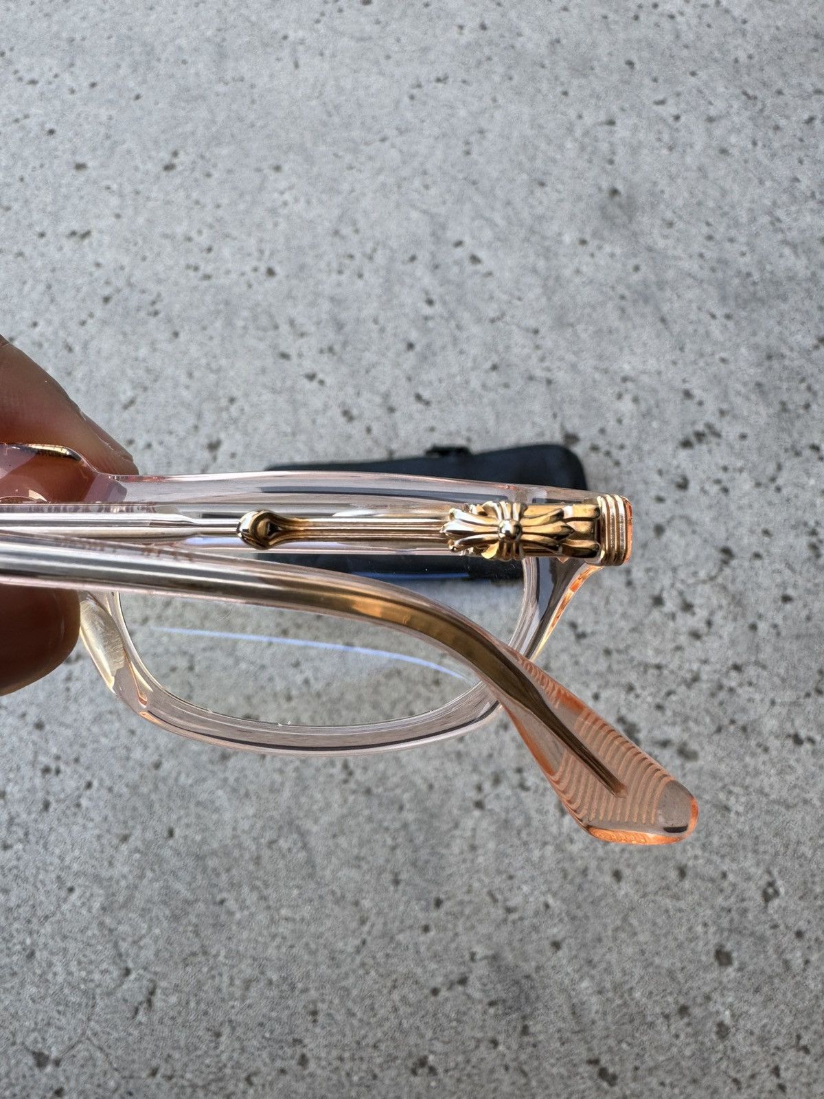 Chrome Hearts Chrome Heart Ed-U-Cuntation 22k Gold Glasses Size ONE SIZE - 2 Thumbnail