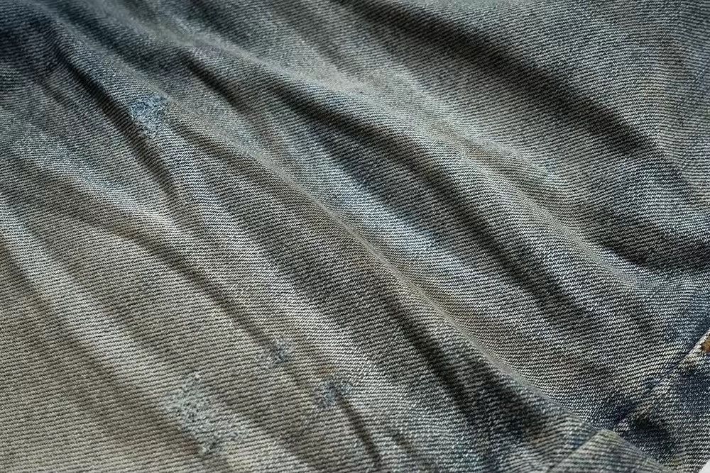 Japanese Brand × Vintage Streetwear Washed Dirty Baggy Blue Jean Size US 32 / EU 48 - 6 Thumbnail