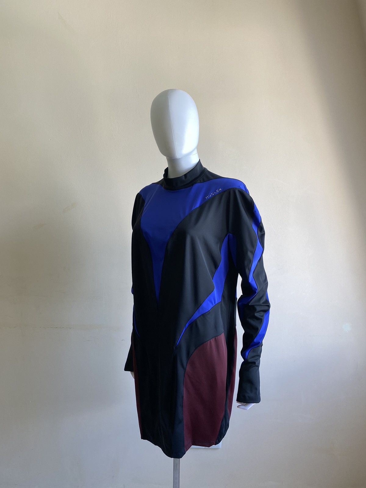 H&M × Mugler Mugler x H&M Womens Spiral Paneled Mini Dress Size XL Size XL / US 12-14 / IT 48-50 - 7 Thumbnail
