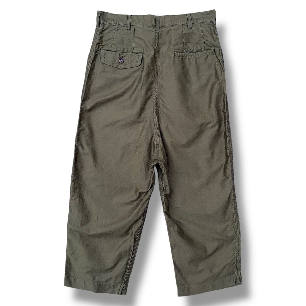 Comme des Garcons Homme Comme des Garcons Homme Olive High-waist Pants AD2018 Size US 30 / EU 46 - 7 Thumbnail