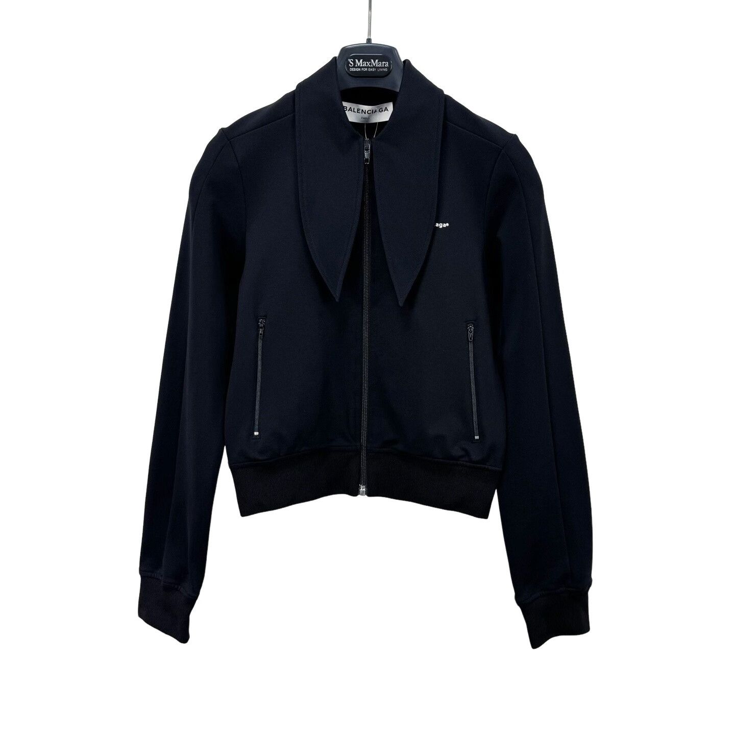 Balenciaga Balenciaga Pointed Collar Zip-up Jacket FR 36 Size XS / US 0-2 / IT 36-38 - 1 Thumbnail