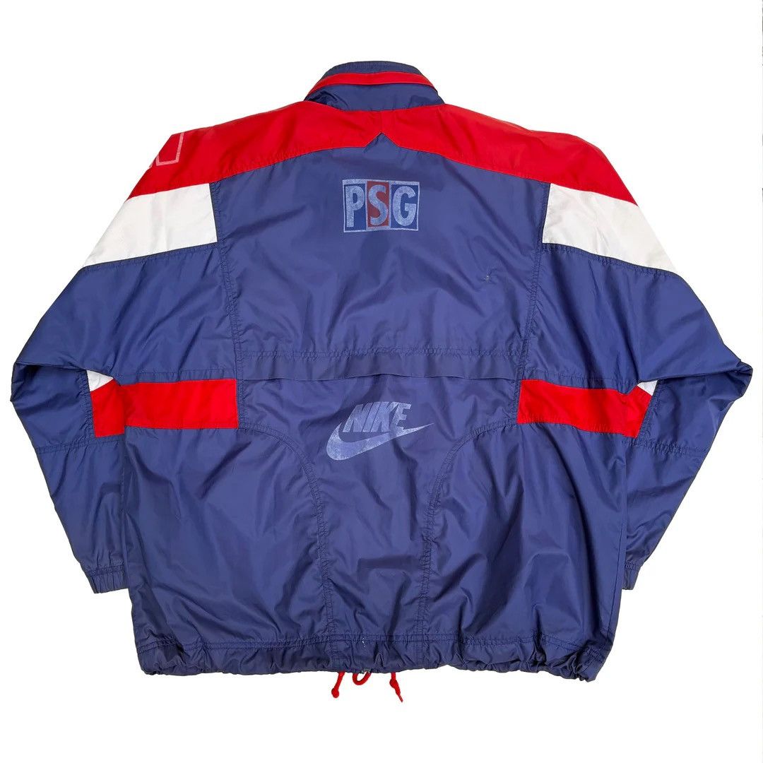 Nike PSG Paris Saint-Germain 1996 97 Vintage Nike Football Jacket Size US L / EU 52-54 / 3 - 2 Thumbnail