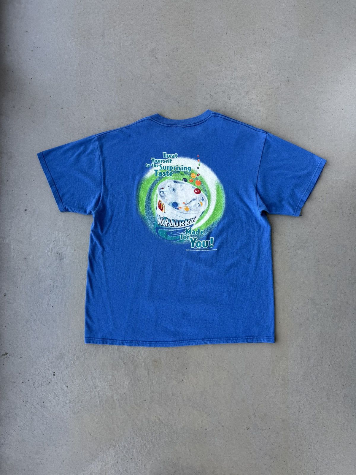 Vintage Vintage 90s McDonald’s McFlurry Promo T-Shirt Size US XL / EU 56 / 4 - 3 Thumbnail