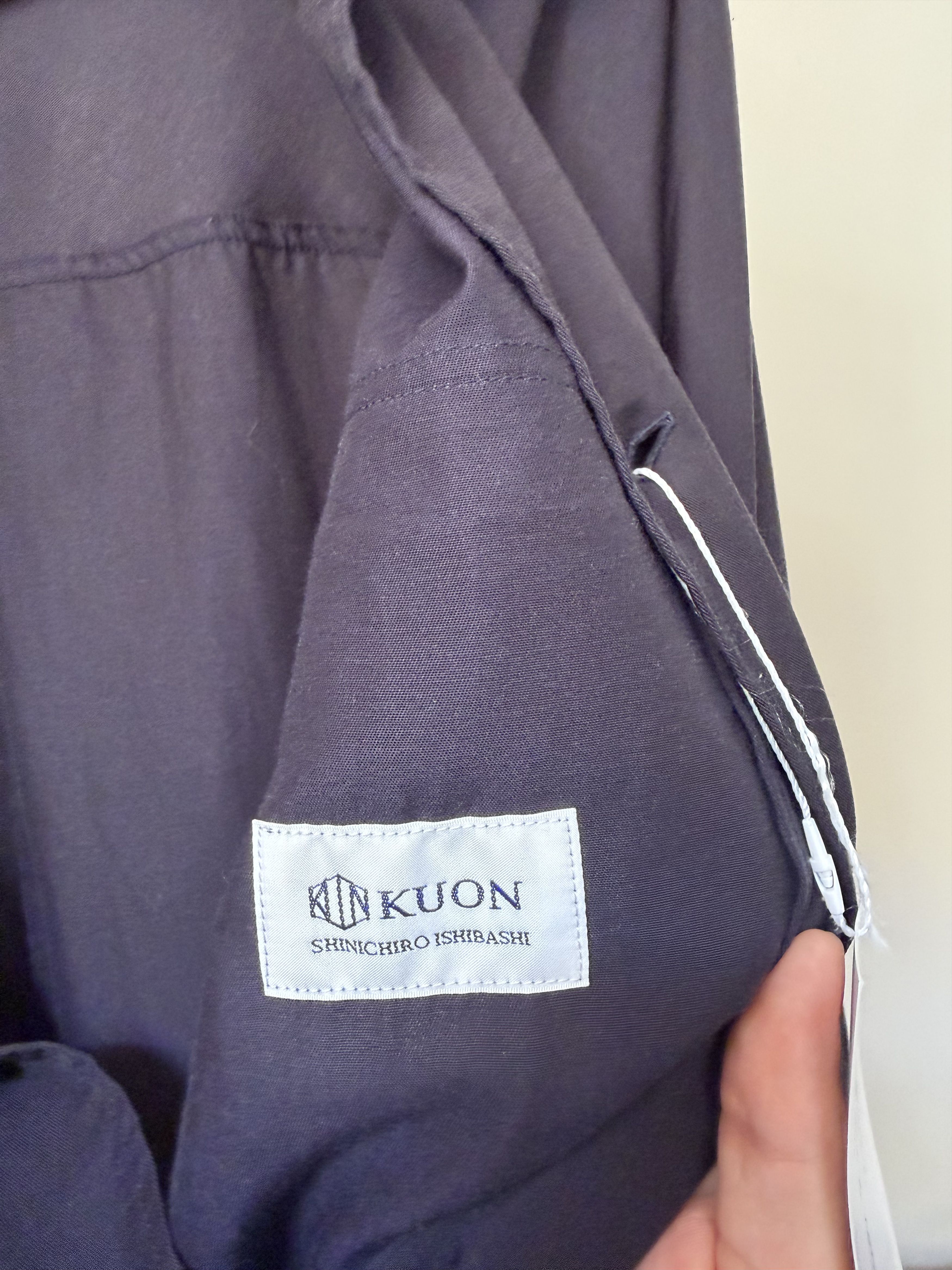 KUON Kuon Boro Collar Shirt Size US L / EU 52-54 / 3 - 4 Thumbnail