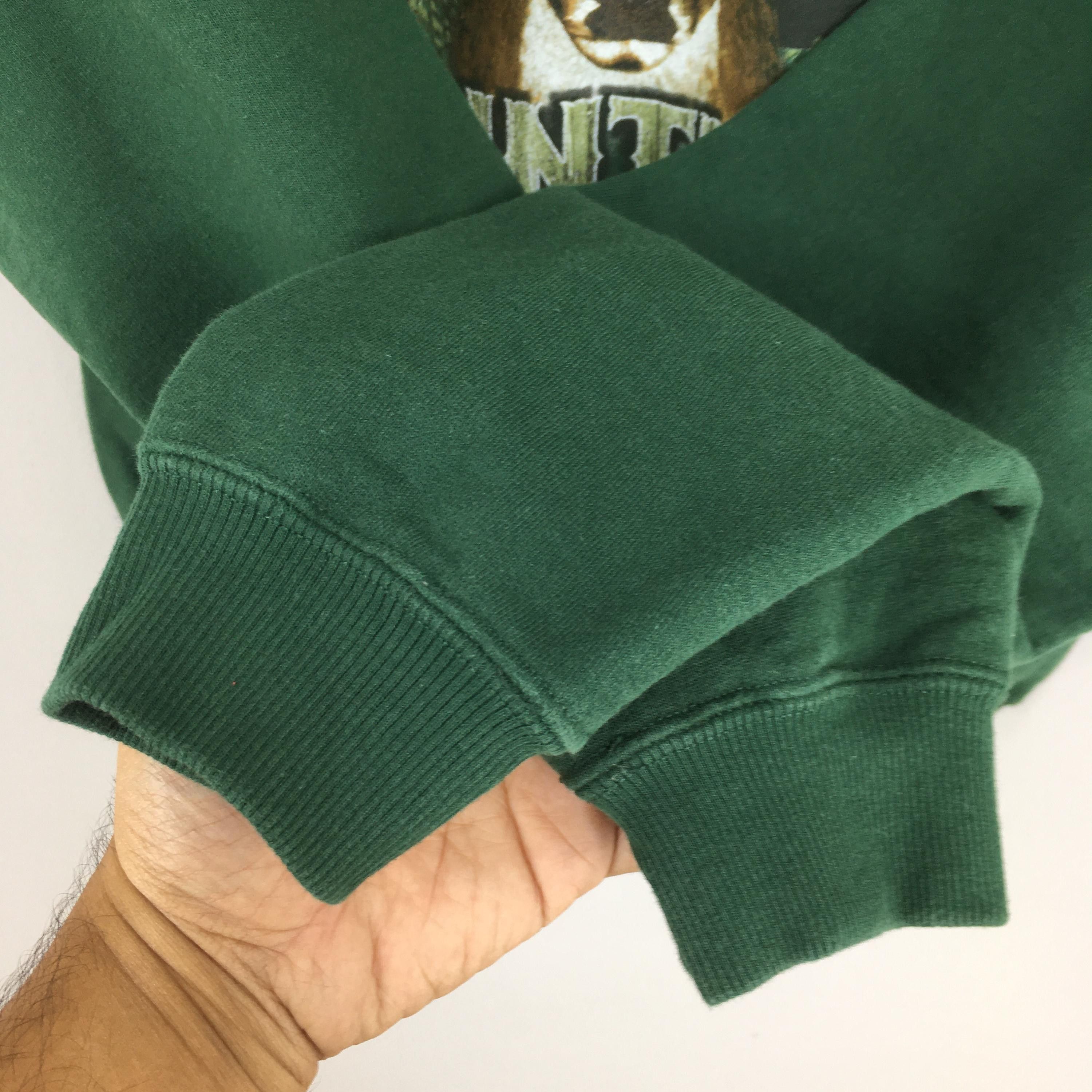 Jerzees Vintage Whitetail Deer Animal Sweatshirt Large Size US L / EU 52-54 / 3 - 4 Thumbnail