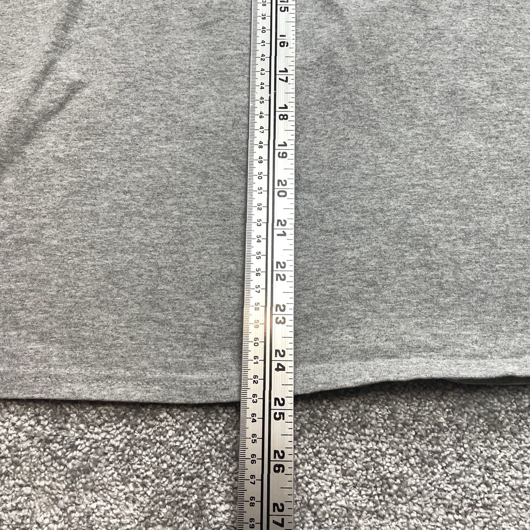 Gildan Gildan Heavy Cotton T-Shirt Long Sleeve Gray Adult Small NBTMS Raiders Tee Size US S / EU 44-46 / 1 - 6 Thumbnail