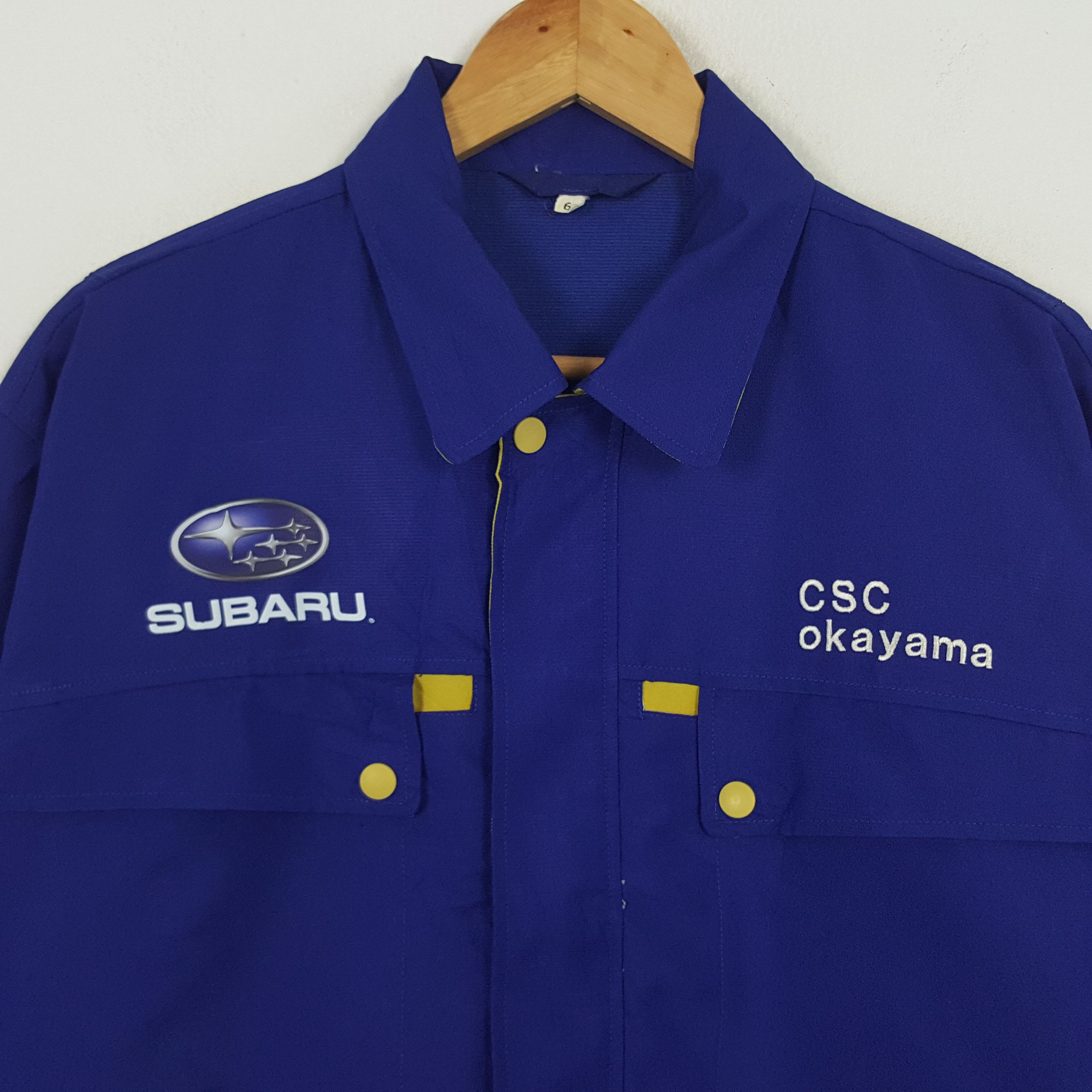 Vintage Vintage Subaru Japanese Motorsports Team Custom Art Jacket Size US M / EU 48-50 / 2 - 4 Thumbnail