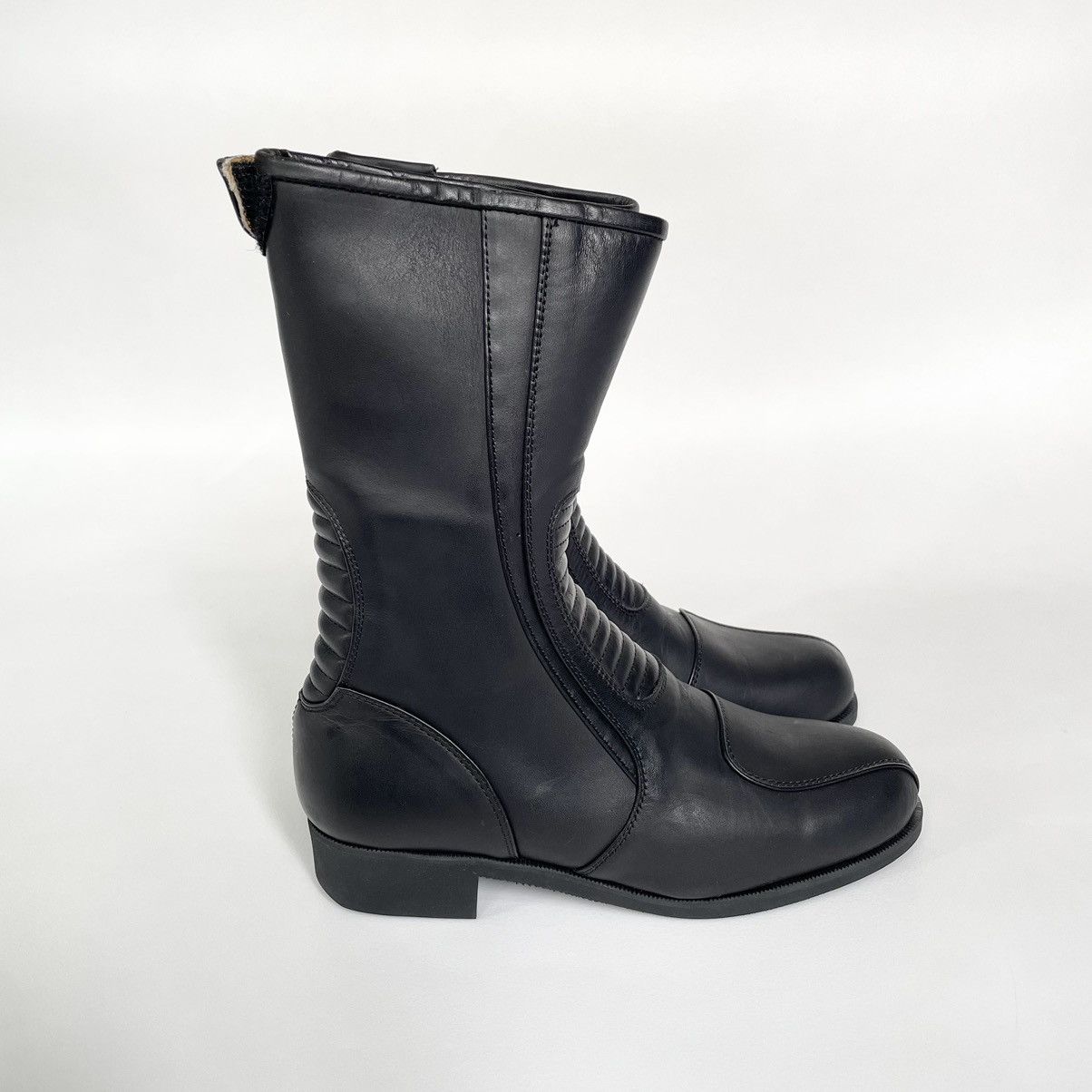 Comme des Garcons Black Leather Motorcycle Boots Size US 7 / IT 37 - 4 Thumbnail