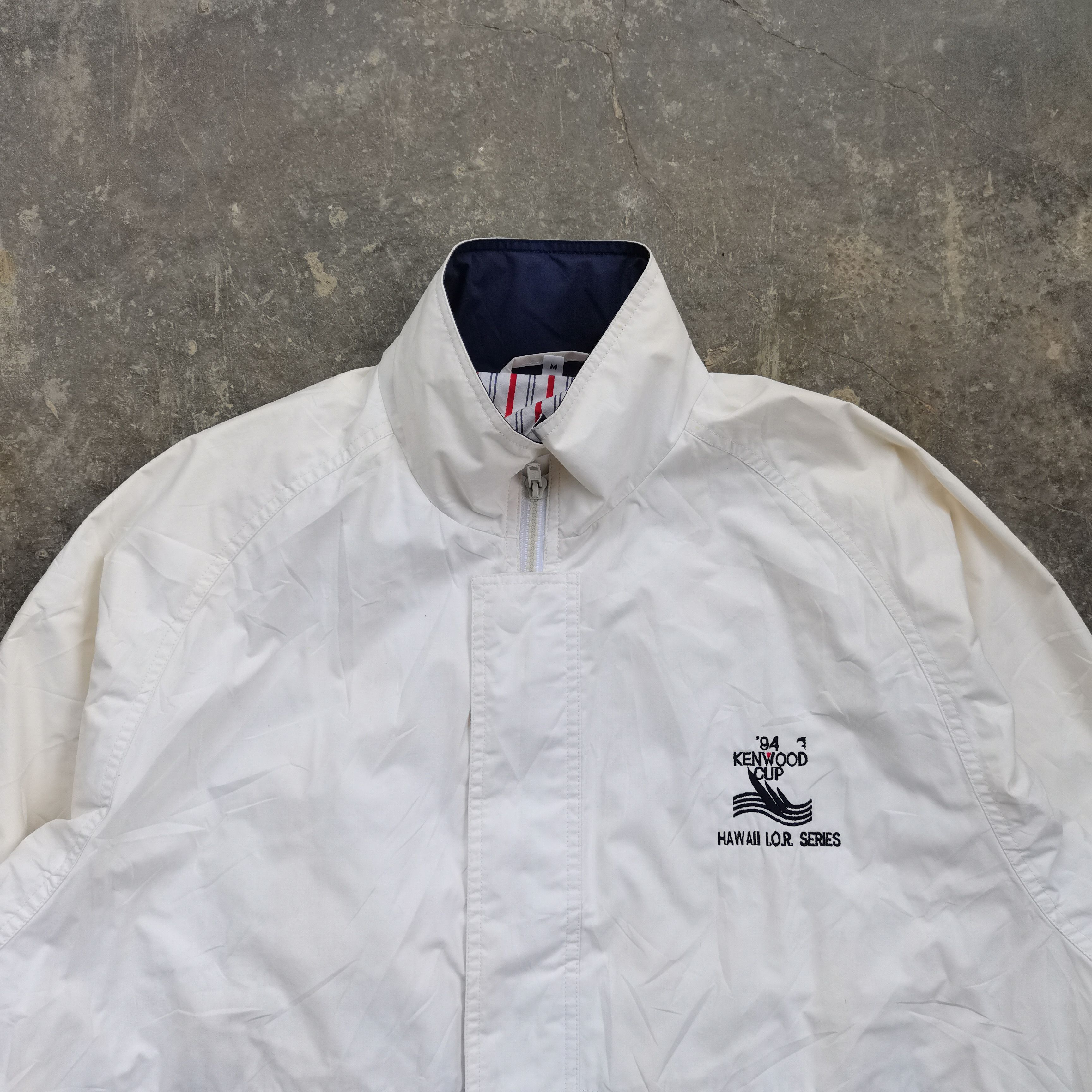 Vintage Crazy Vintage 1994 KENWOOD CUP Bomber Coach Jacket Size US M / EU 48-50 / 2 - 3 Thumbnail