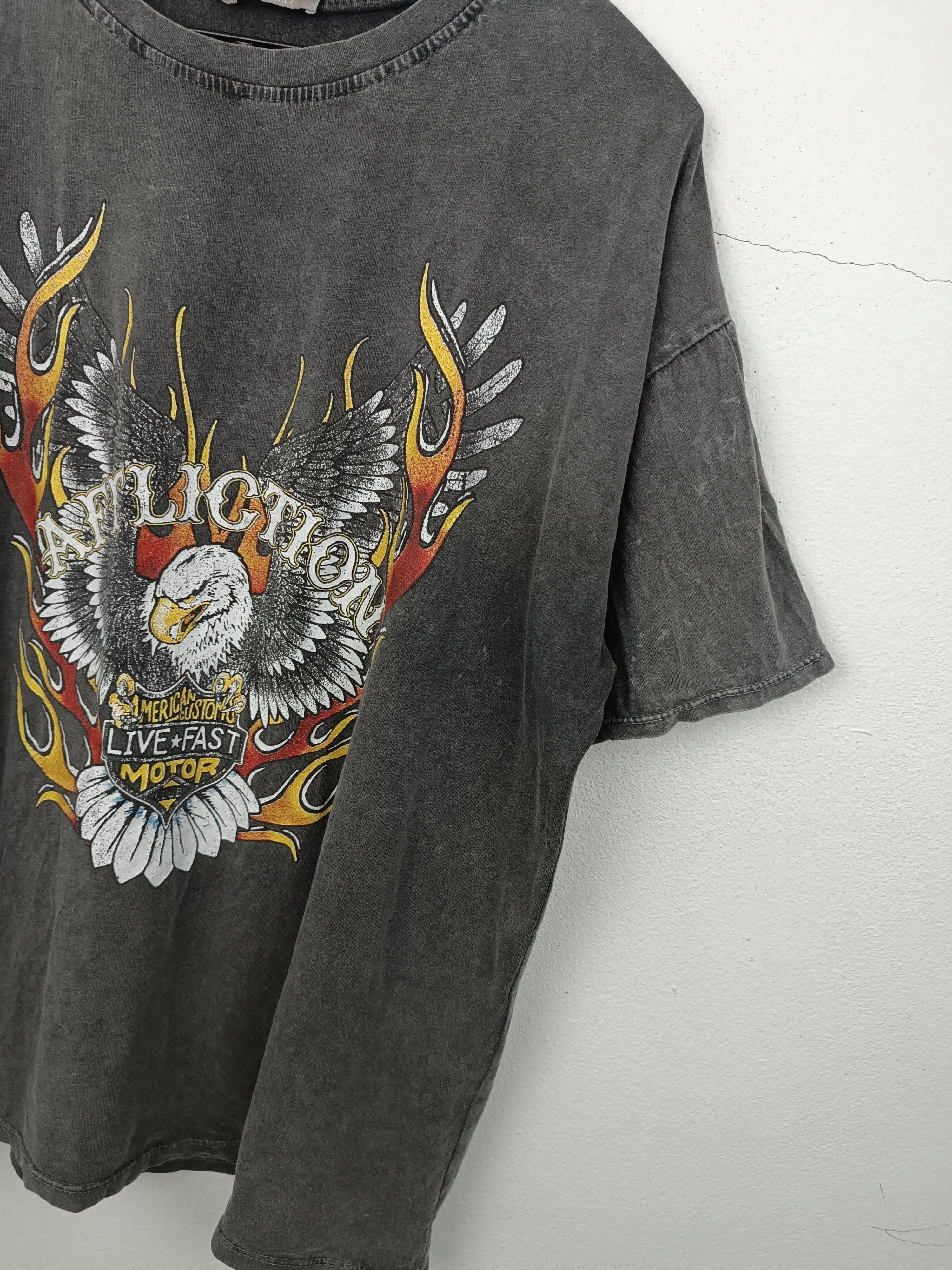 Affliction VINTAGE Y2K AFFLICTION AMERICAN CUSTOM CHOPPER MOTOR HARLEY Size US L / EU 52-54 / 3 - 9 Thumbnail