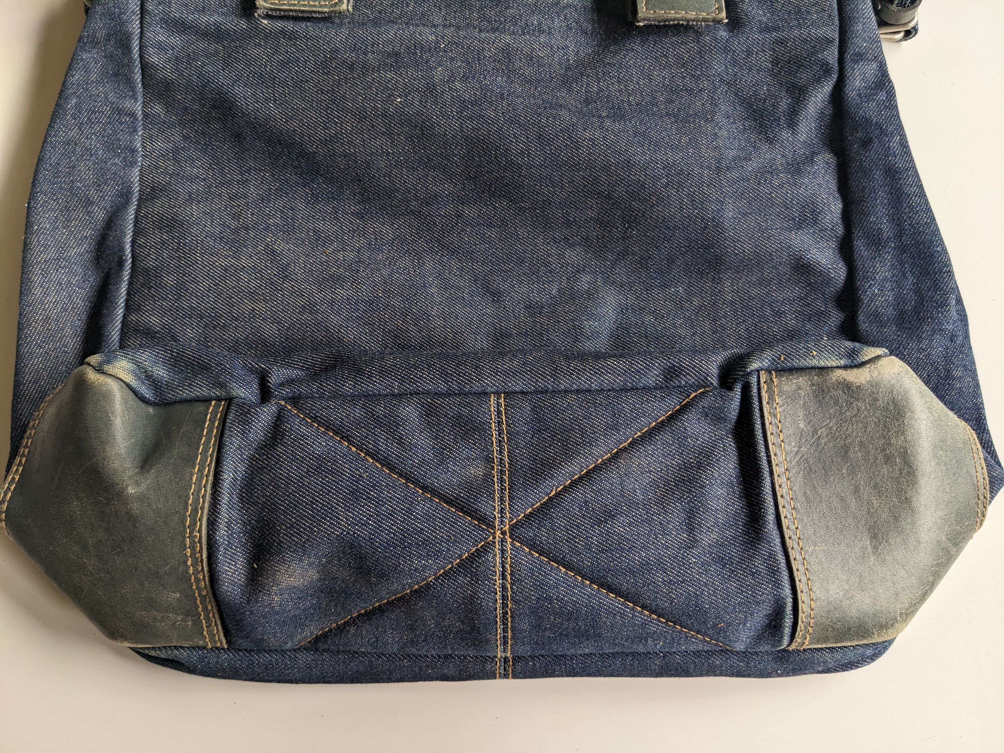 Porter Porter tote bag denim indigo jeans Size ONE SIZE - 11 Thumbnail