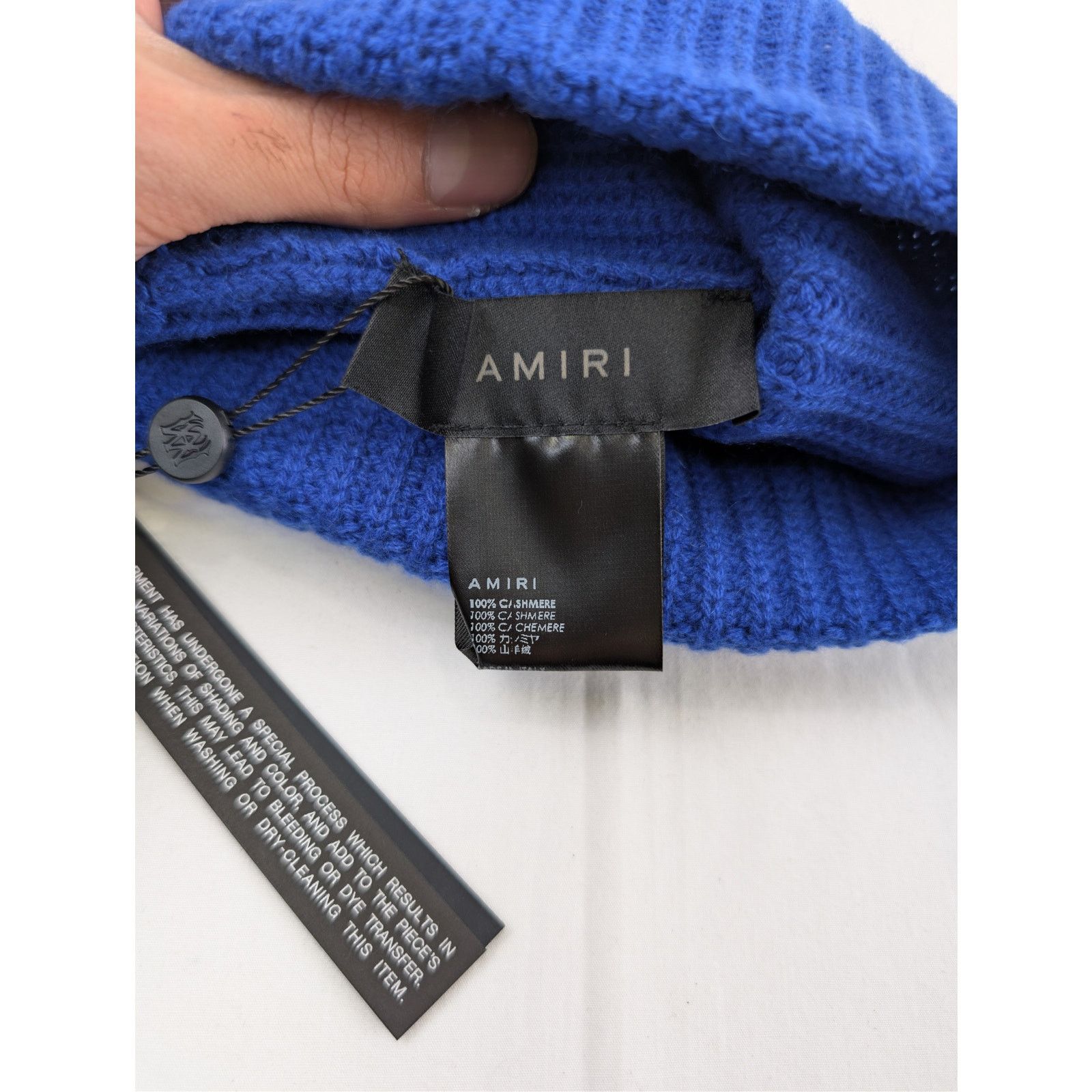 Amiri o1rshd1 Size: OS / MA Beanie Cap / Hat in Blue Size ONE SIZE - 10 Thumbnail
