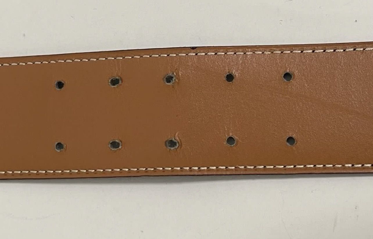 Hermes × Vintage HERMES HORSE BUCKLE BELT Size ONE SIZE - 4 Thumbnail