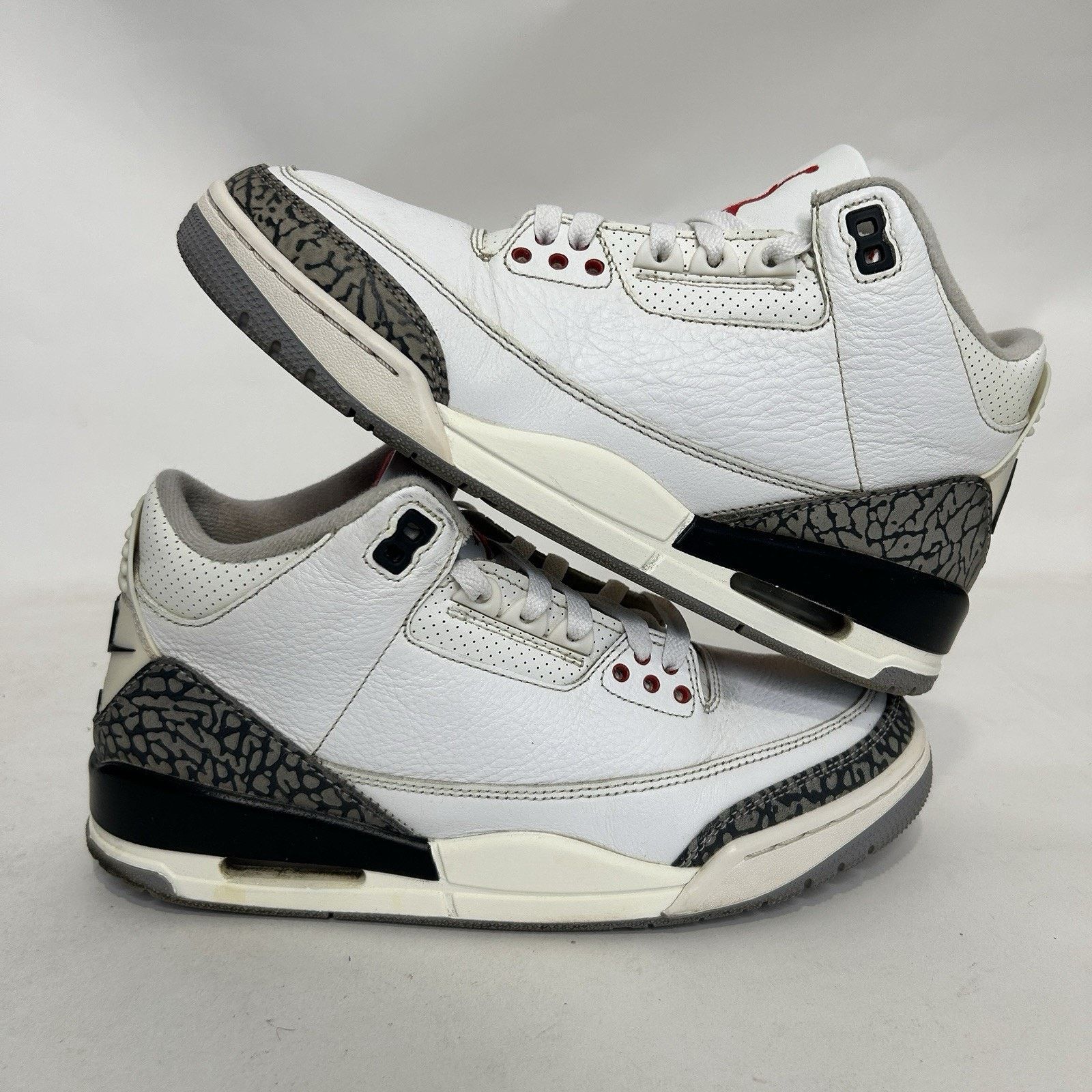 Nike Nike Air Jordan 3 Retro OG Reimagined “White Cement” Size US 8 / EU 41 - 1 Thumbnail