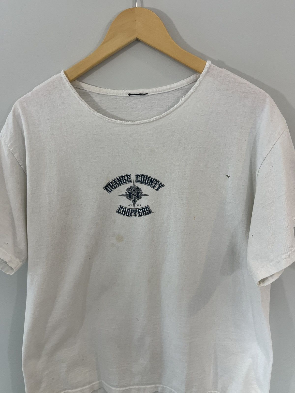 Vintage Orange County Choppers Thrashed Distressed Moto Tee Size US M / EU 48-50 / 2 - 1 Thumbnail