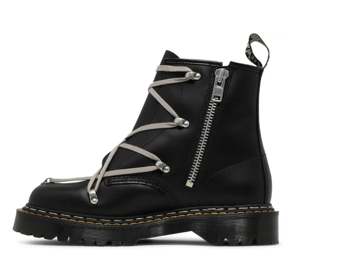 Dr. Martens Doc Dr Martens x Rick Owens 1460 Bex Leather Lace-Up Boot Size US 7 / IT 37 - 12 Thumbnail