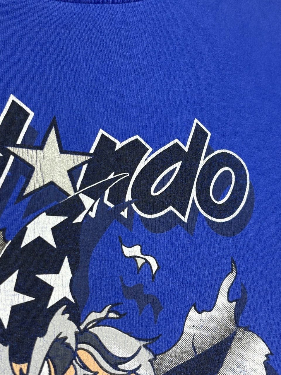 Nutmeg Vintage 90s Orlando Magic T-Shirt Wizard Mascot Graphic NBA Size US L / EU 52-54 / 3 - 7 Thumbnail