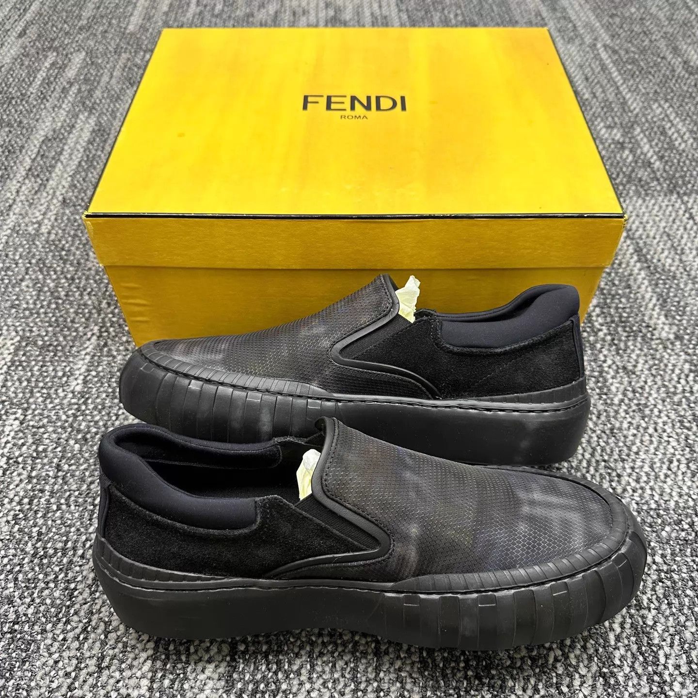 Fendi Fendi Force FF Monogram Slip-On Sneaker 40 Size US 6 / EU 39 - 5 Thumbnail