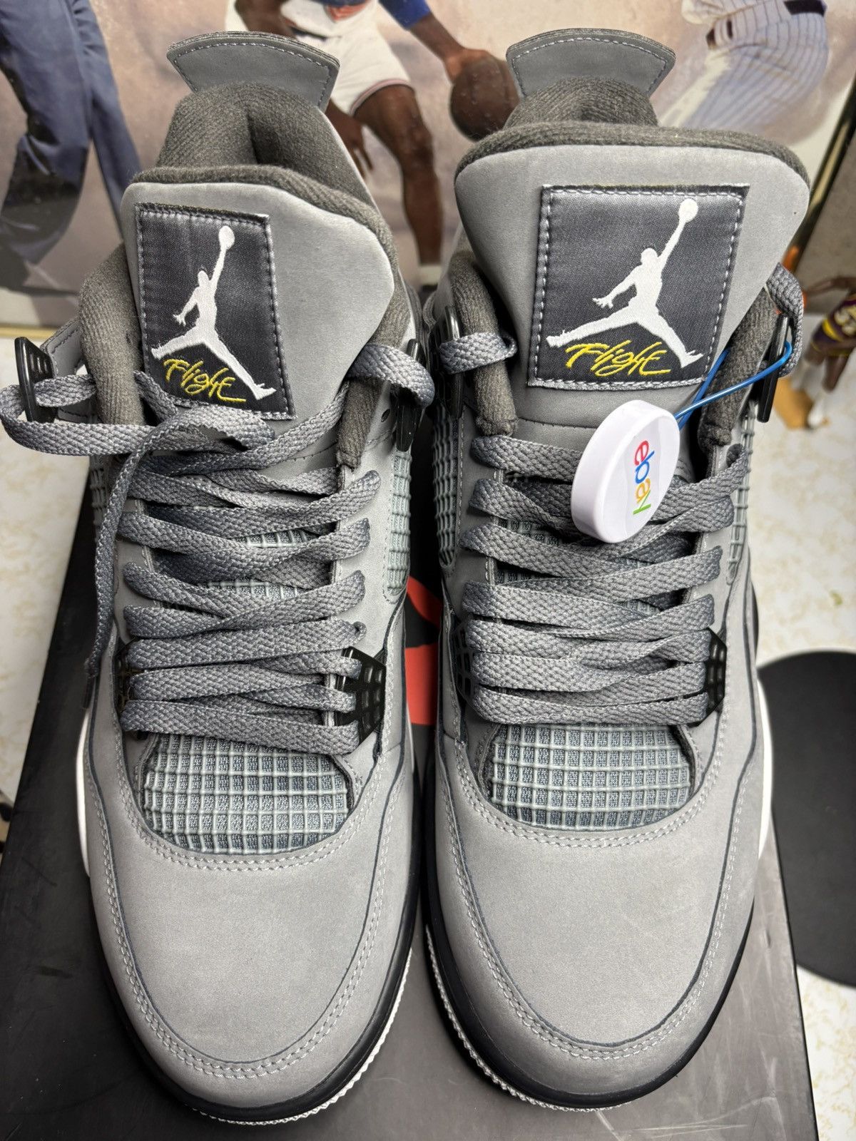 Jordan Brand Jordan Retro 4 ‘cool grey’ Size US 11 / EU 44 - 2 Thumbnail
