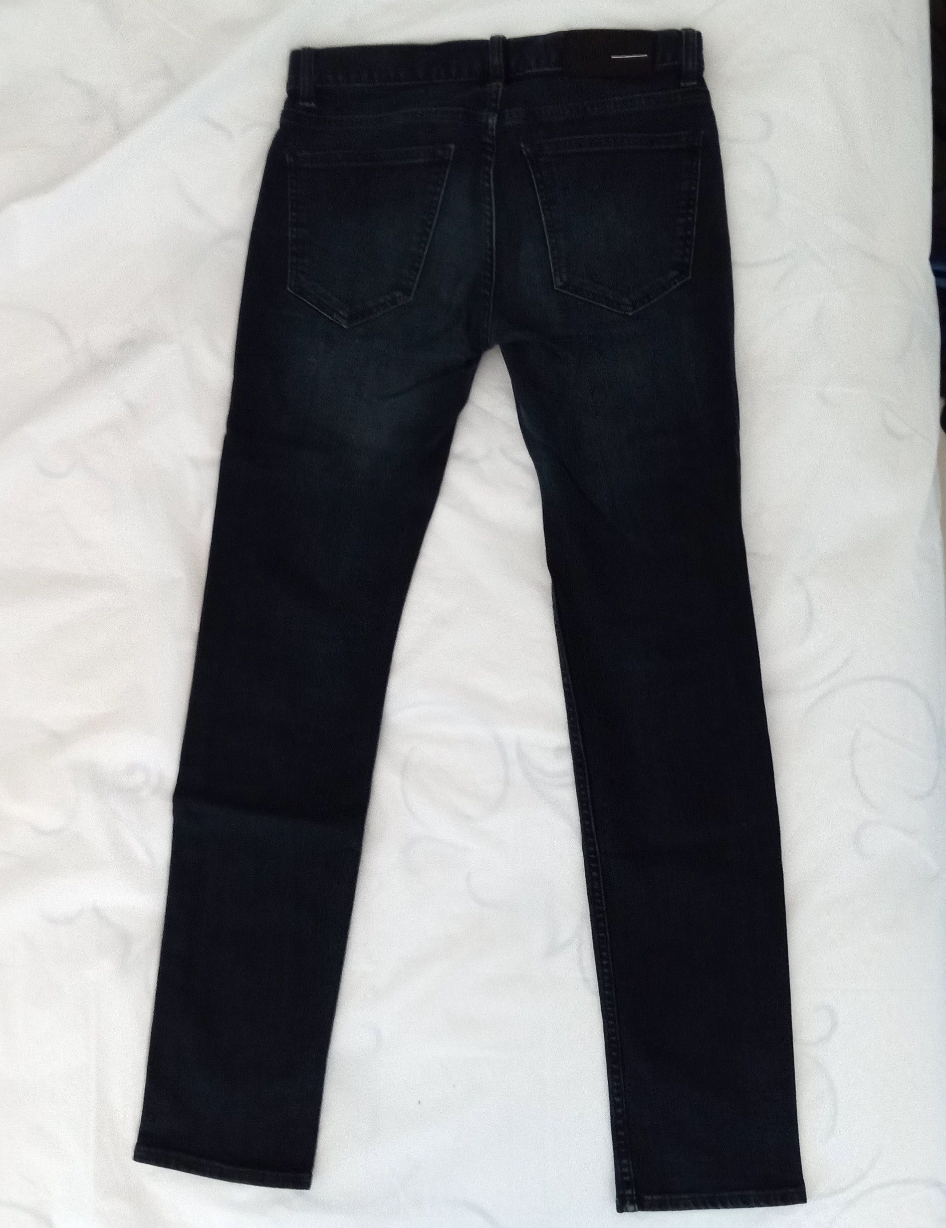 Blk Dnm BLK DNM mens slim fit black jeans denim 32 x 31 Size US 32 / EU 48 - 2 Thumbnail