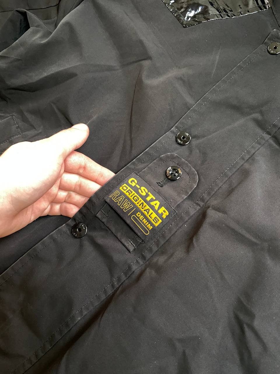 G-Star vintage black G-Star Raw logo Y2K jacket Streetwear Size US M / EU 48-50 / 2 - 4 Thumbnail