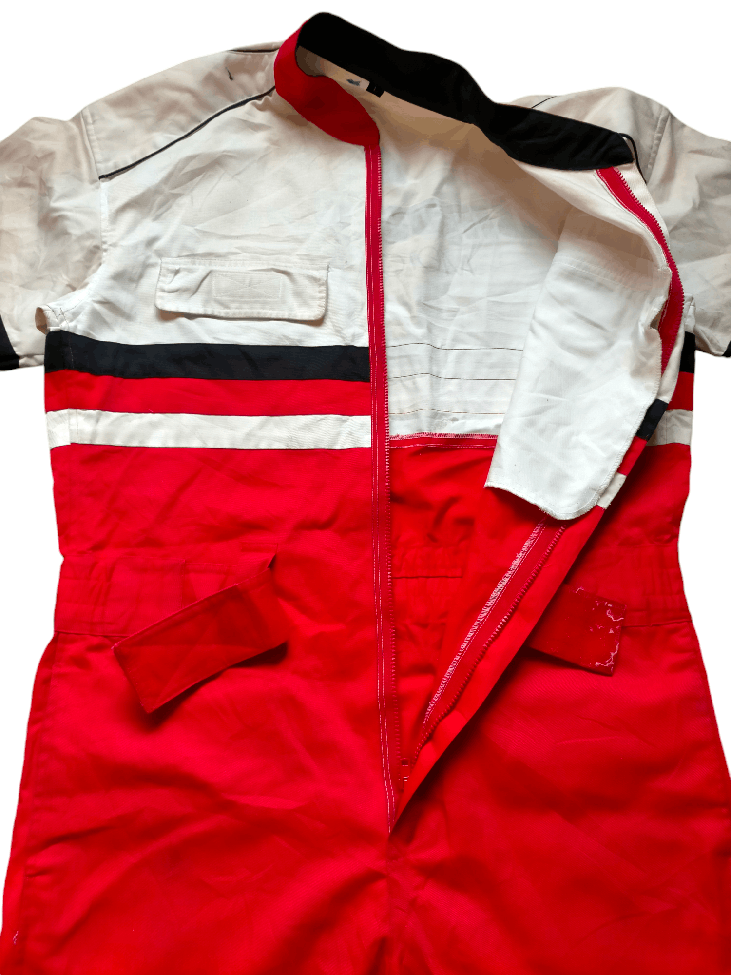 Japanese Brand Bridgestone Motorsport Coverall Jumpsuit Vintage Size US 34 / EU 50 - 9 Thumbnail