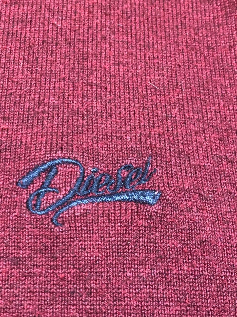 Diesel DIESEL VINTAGE LOGO KNITED SWEATER Size US L / EU 52-54 / 3 - 6 Thumbnail