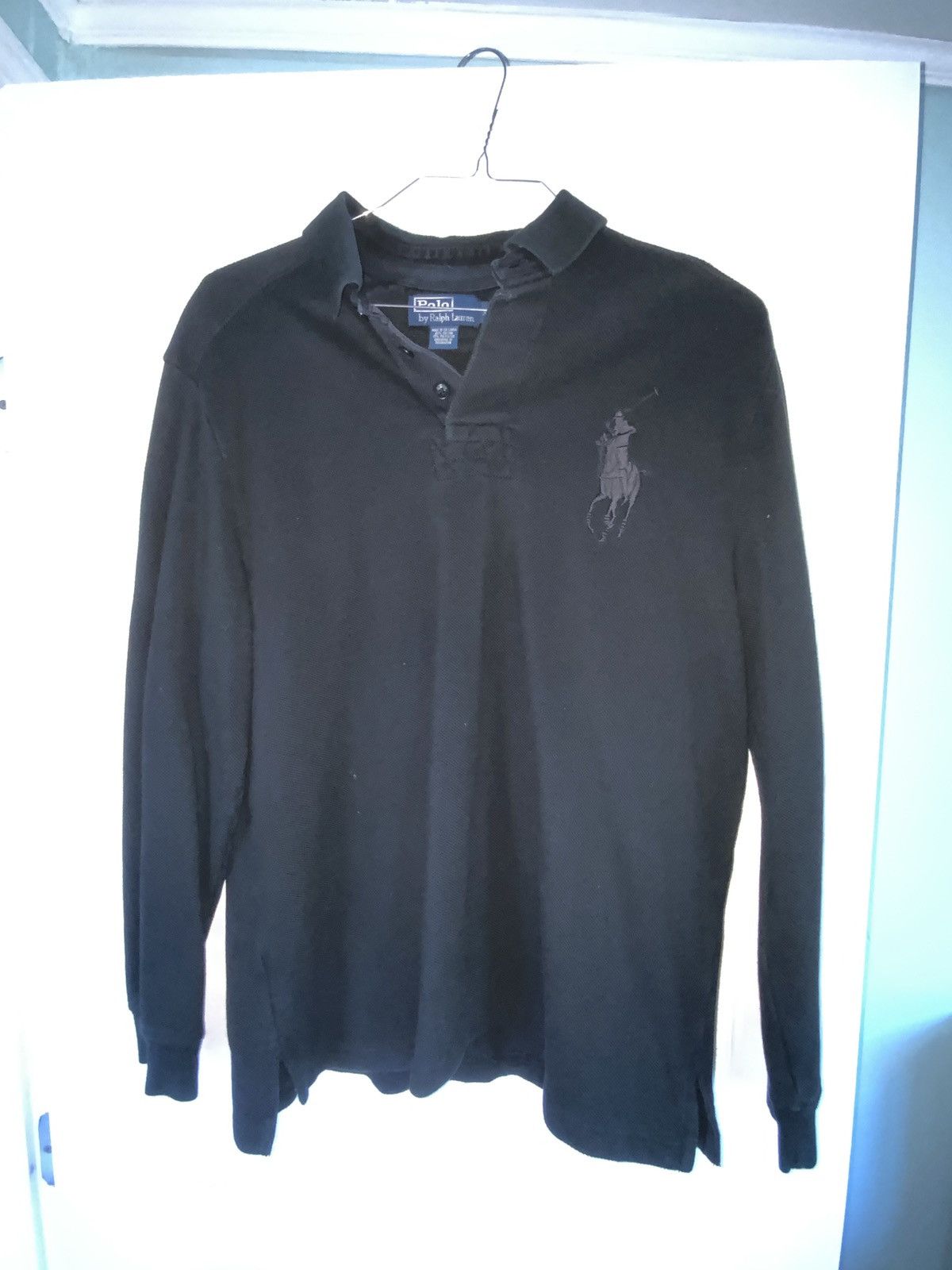 Polo Ralph Lauren Polo Long Sleeve with Big Polo Logo XL Size US XL / EU 56 / 4 - 1 Thumbnail