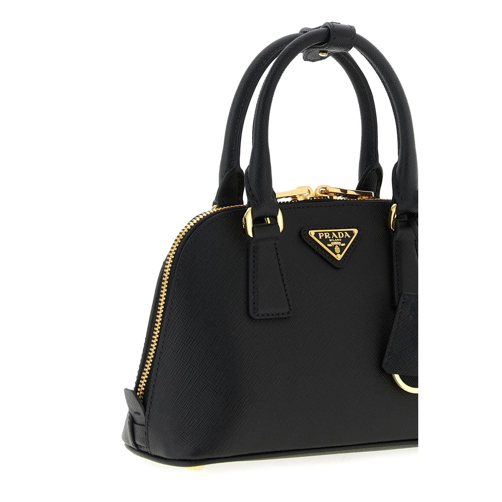 Prada PRADA Black Saffiano Top Handle Bag New & Authentic Size ONE SIZE - 3 Thumbnail
