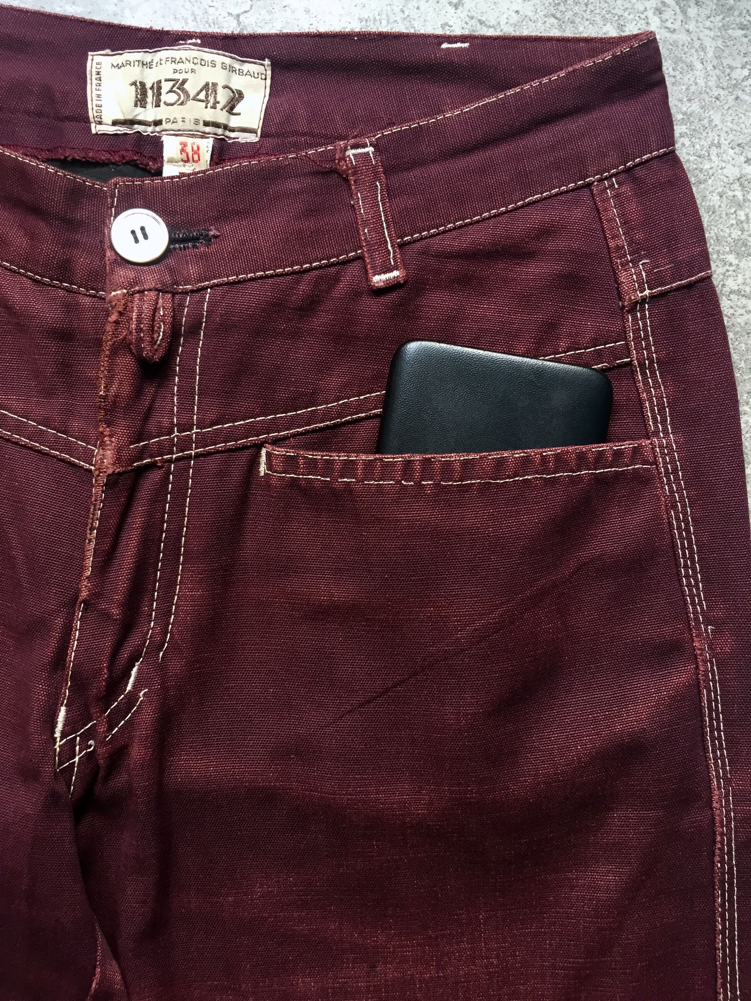 Marithe + Francois Girbaud 80s Marithe et Francois Girbaud Paris Washed Pants Size US 28 / EU 44 - 2 Thumbnail