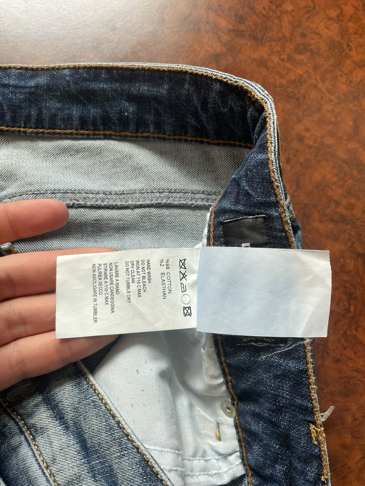 Dsquared2 Dsquared 2 jeans distress denim pants joggers chrome rock Size US 30 / EU 46 - 7 Thumbnail