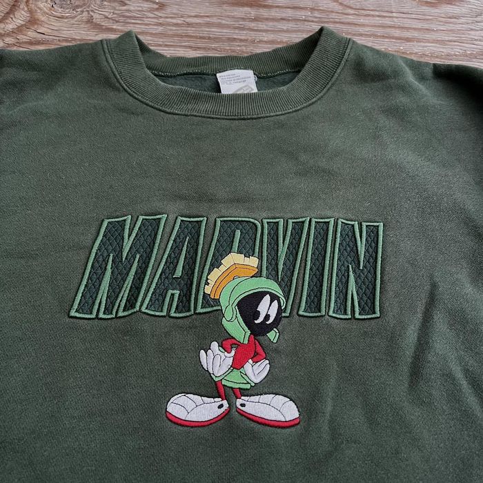 Vintage Vintage 90’s Marvin The Martian Sweatshirt | Grailed