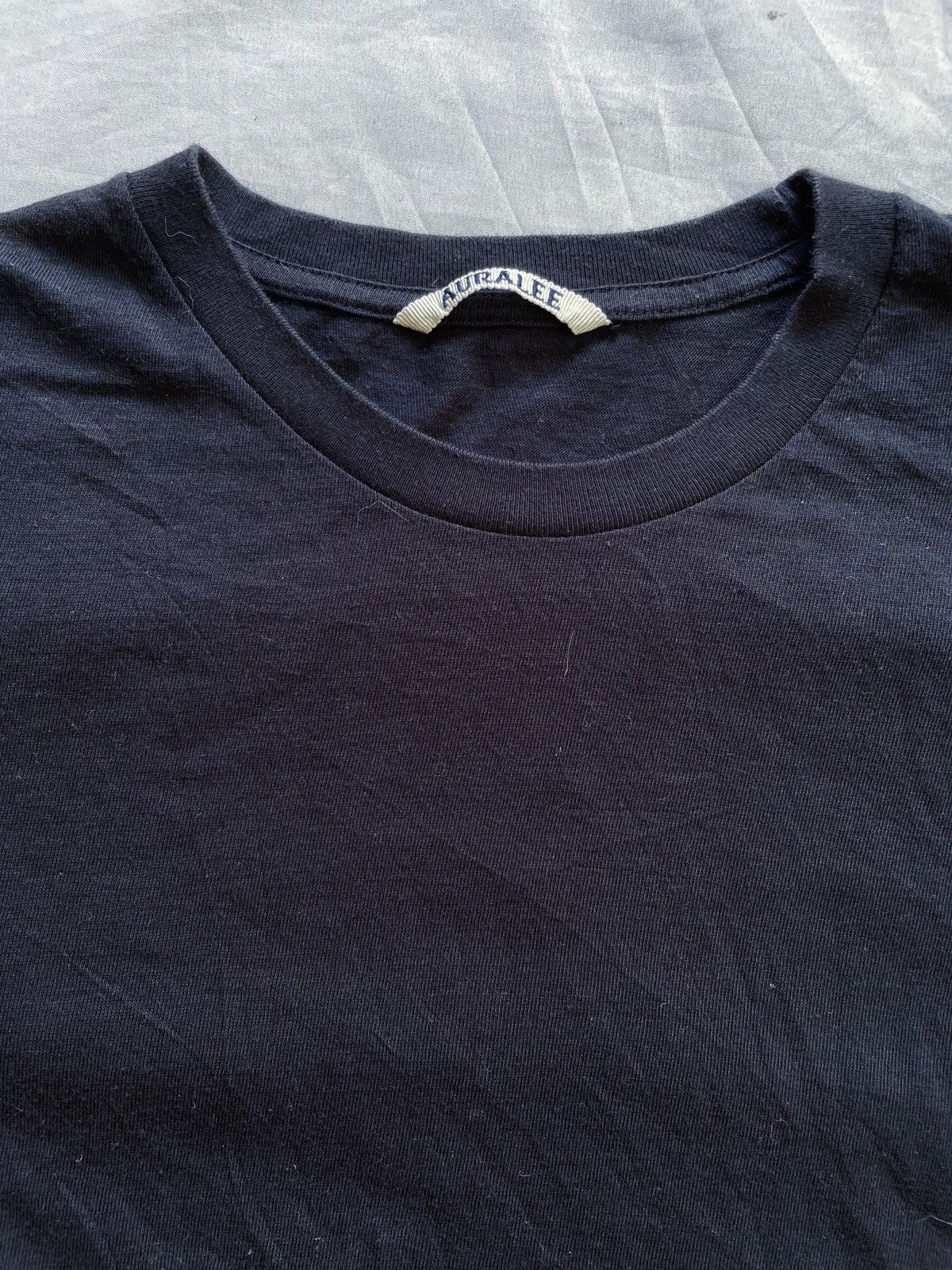 Auralee AURALEE BLACK CASUAL TEE Size US S / EU 44-46 / 1 - 3 Thumbnail