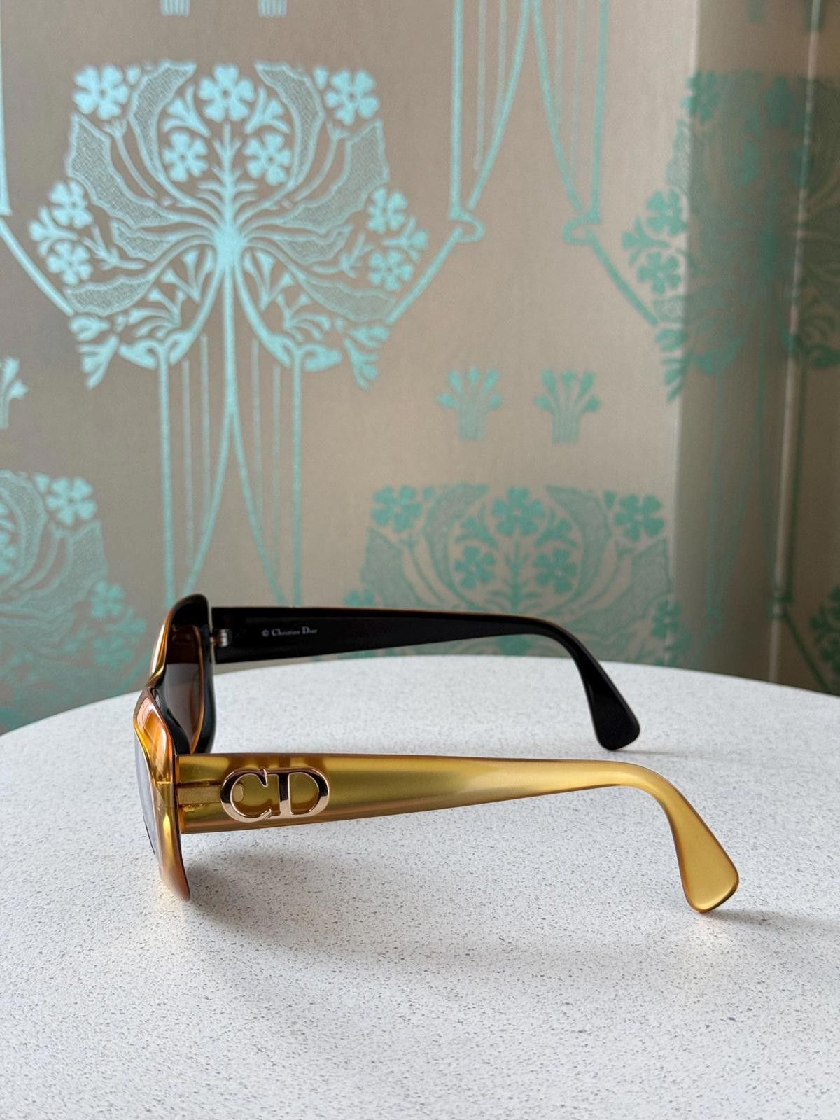 Dior NEW Vintage 1990 Christian Dior 2974 Gold Optyl Sunglasses Size ONE SIZE - 4 Thumbnail