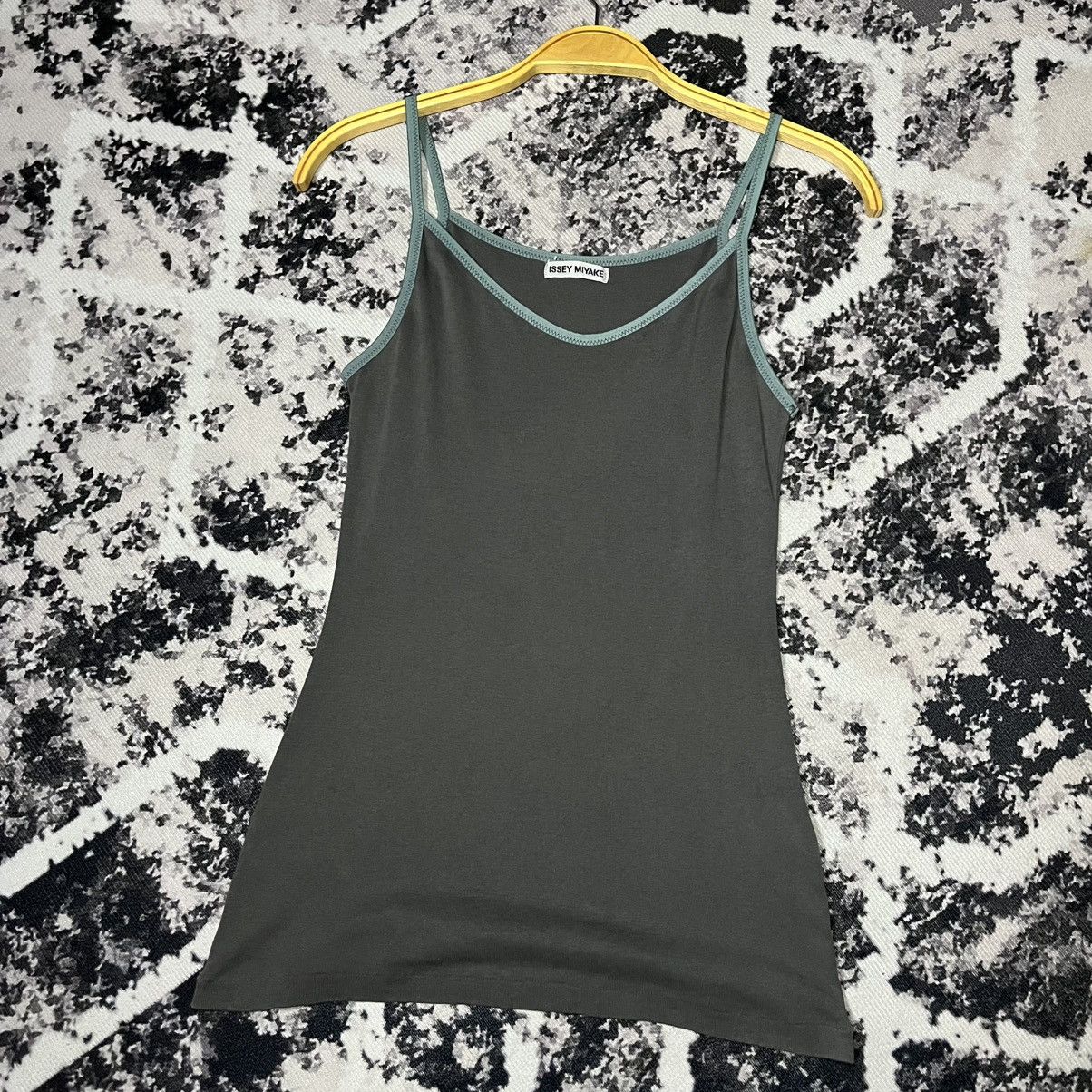 Issey Miyake 23*Issey Miyake Spaghetti Strap Tank top Size L / US 10 / IT 46 - 3 Thumbnail