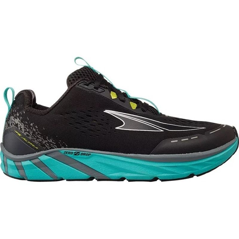 Altra Torin 4 Running Shoes Lace Up Road Mesh Teal Black 10 in Blue, Women's