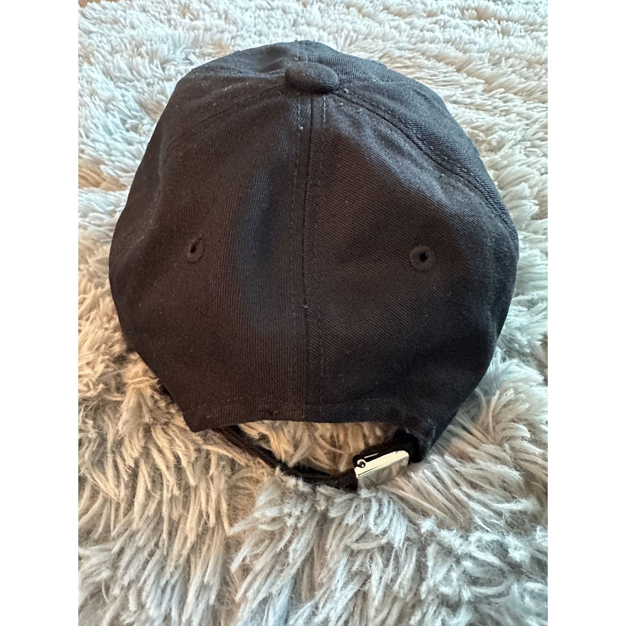 WE11DONE We11done Black Baseball Cap Adjustable Strapback Hat Size ONE SIZE - 2 Thumbnail