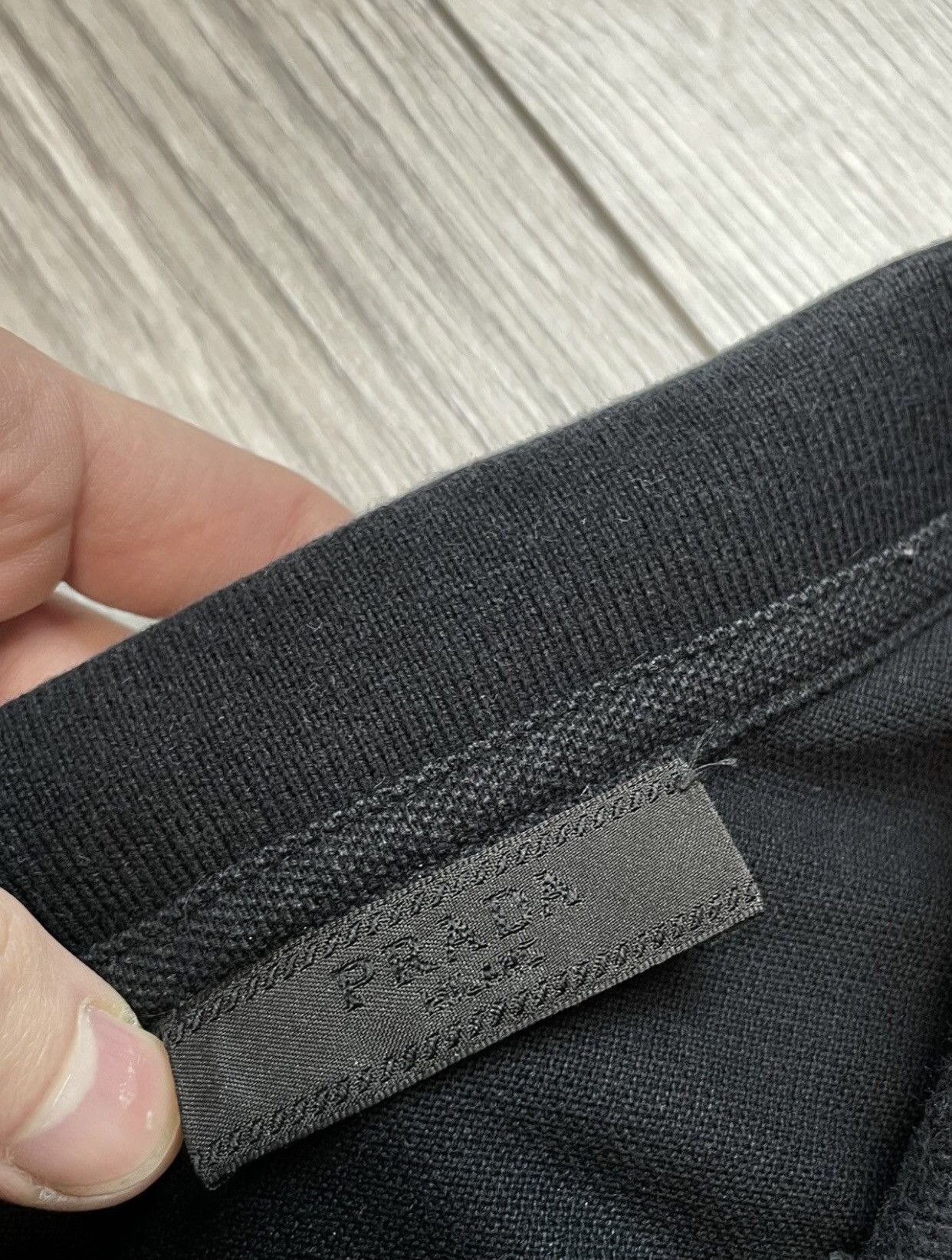 Prada Prada red tab polo black Size US M / EU 48-50 / 2 - 8 Thumbnail