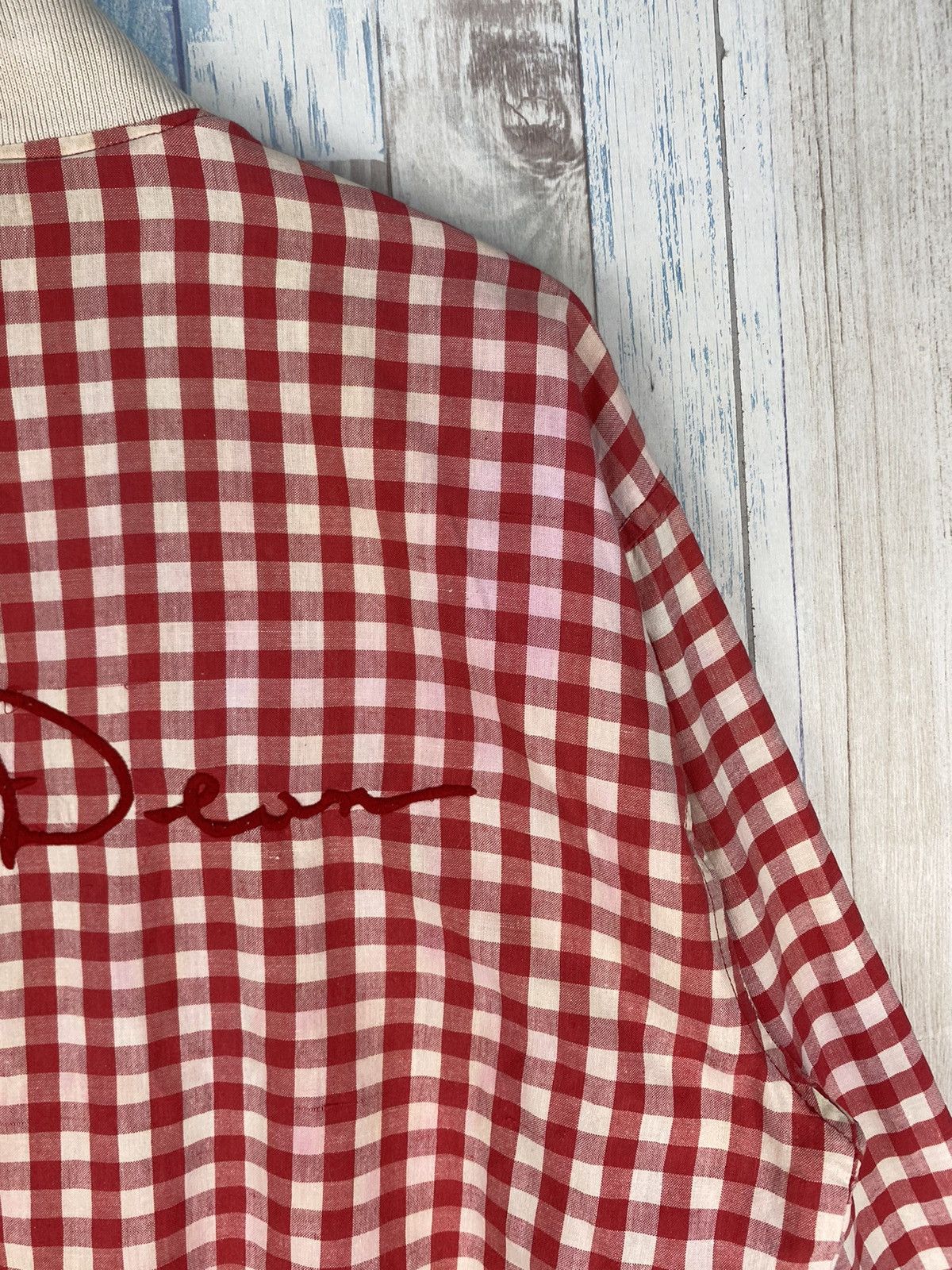 Vintage Vintage 1993 James Dean Gingham Bomber Jacket Size US M / EU 48-50 / 2 - 13 Thumbnail