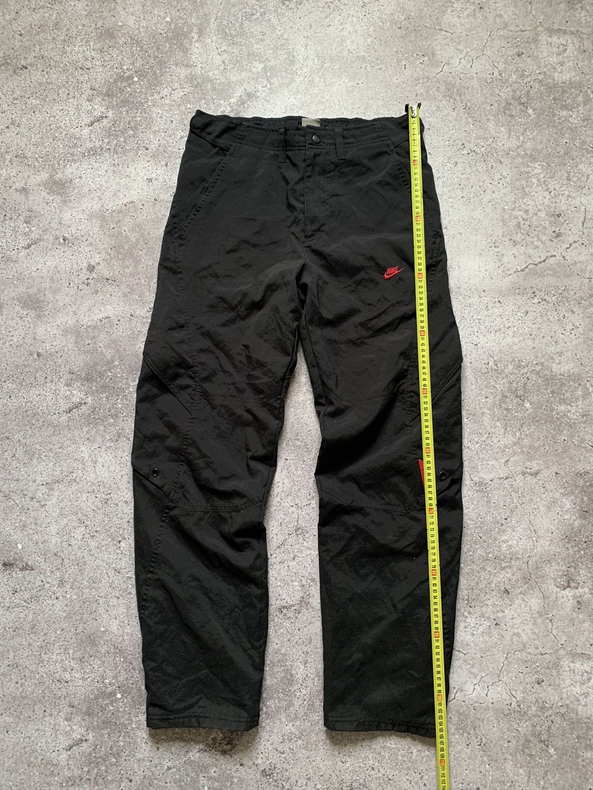 Nike × Vintage Nike Track Cargo Pants Baggy Vintage Gorpcore Drill Joggers Size US 30 / EU 46 - 9 Thumbnail