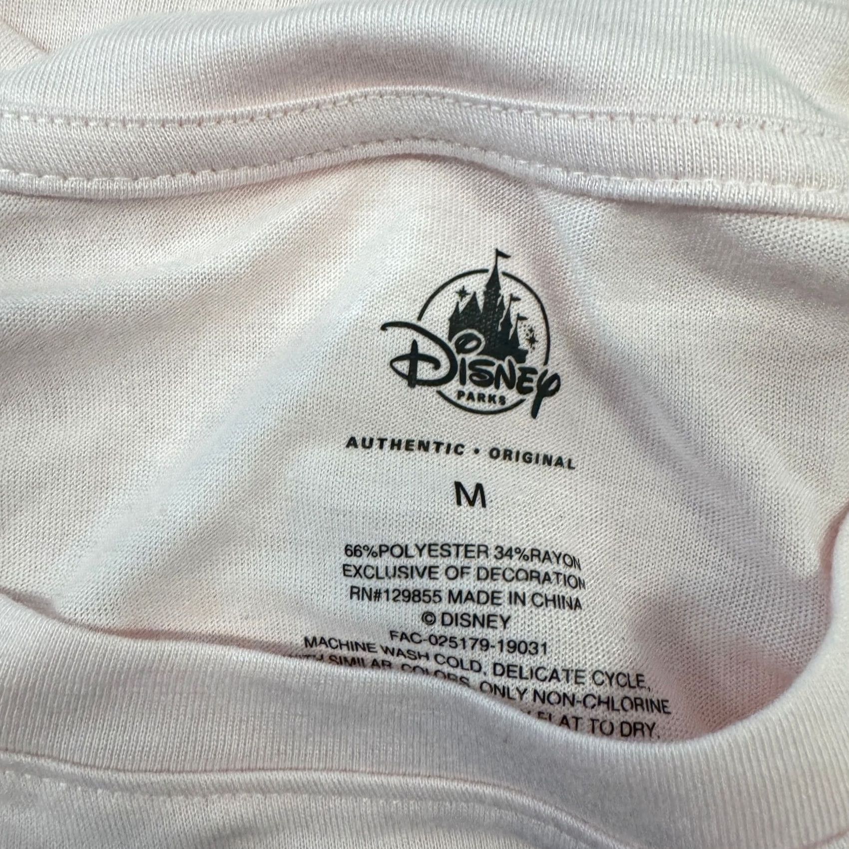 Vintage VINTAGE Disneyland Sequin Mcbling Two Tone Purple Pink Graphic Tee Disney M Women Shirt Size M / US 6-8 / IT 42-44 - 5 Thumbnail