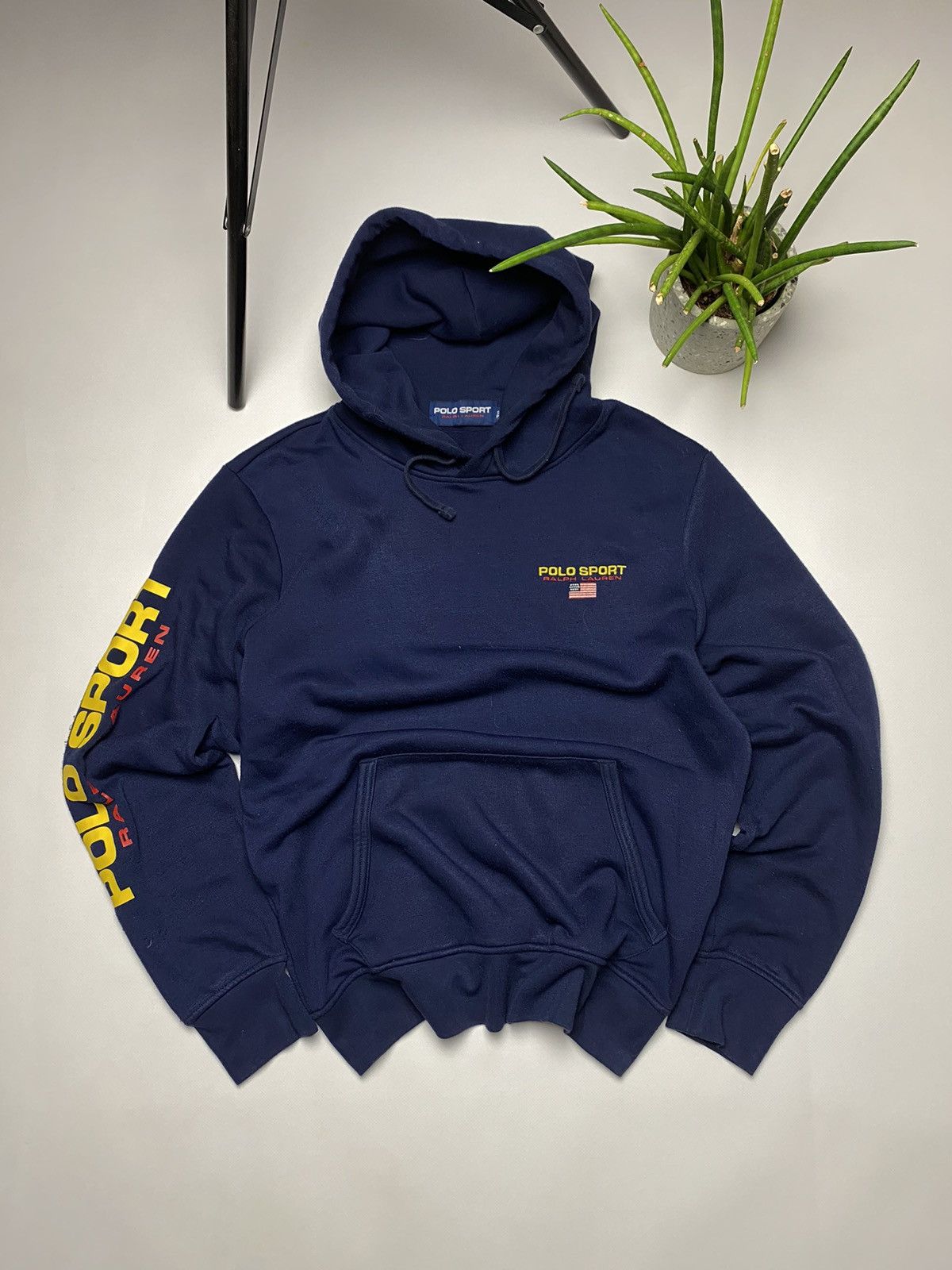 Polo Ralph Lauren × Vintage Polo sport Ralph Lauren vintage rare hoodie y2k Size US S / EU 44-46 / 1 - 1 Thumbnail